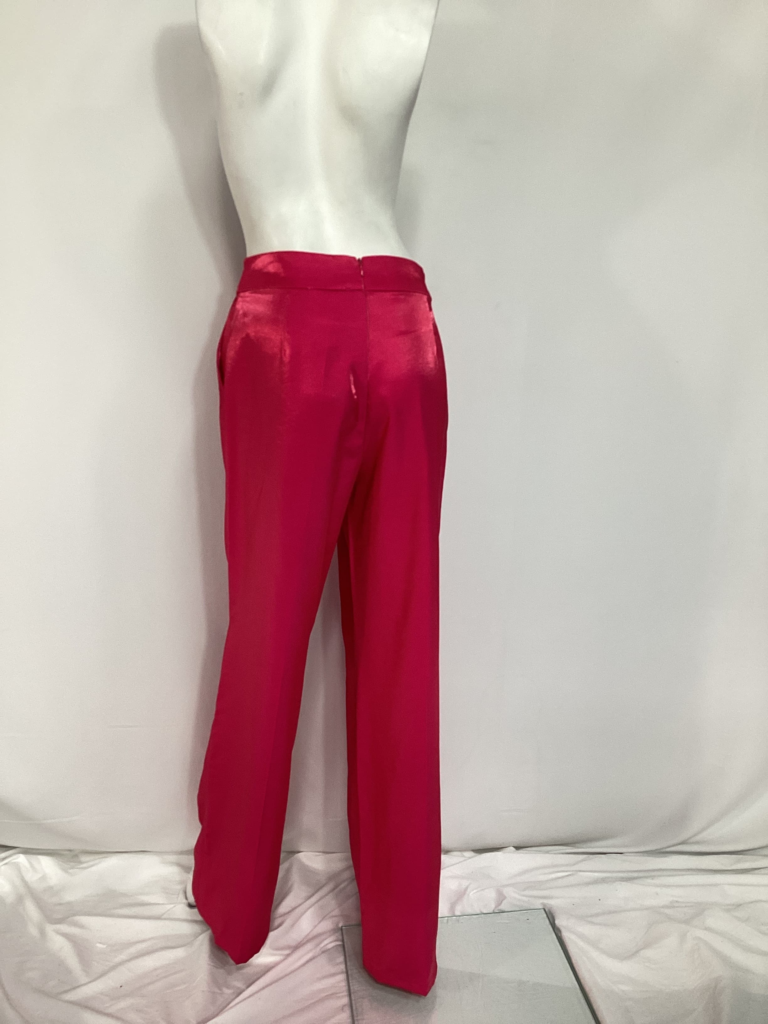 Quinn Pants In Fuchsia - Image 2
