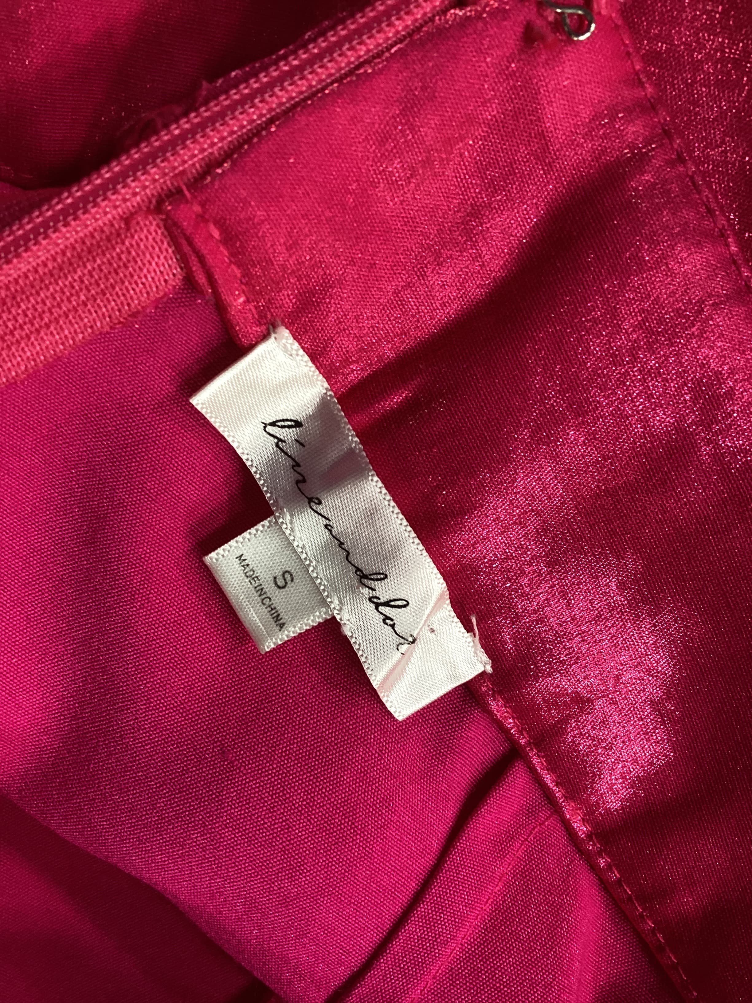 Quinn Pants In Fuchsia - Image 4