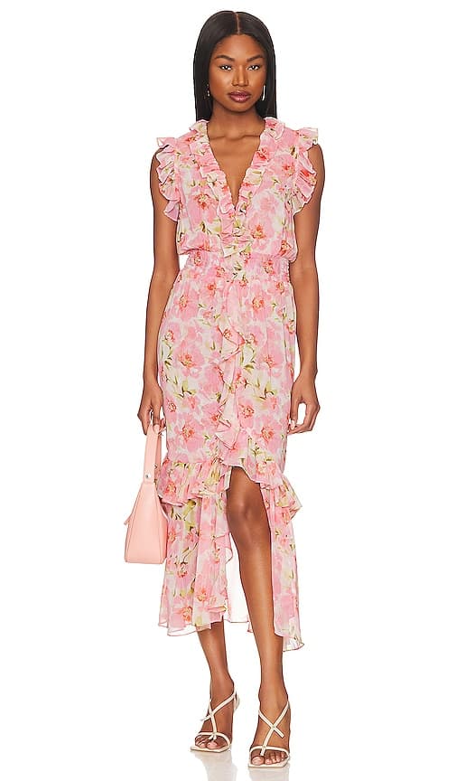 Kidada Dress In Blushing Flora - Image 1