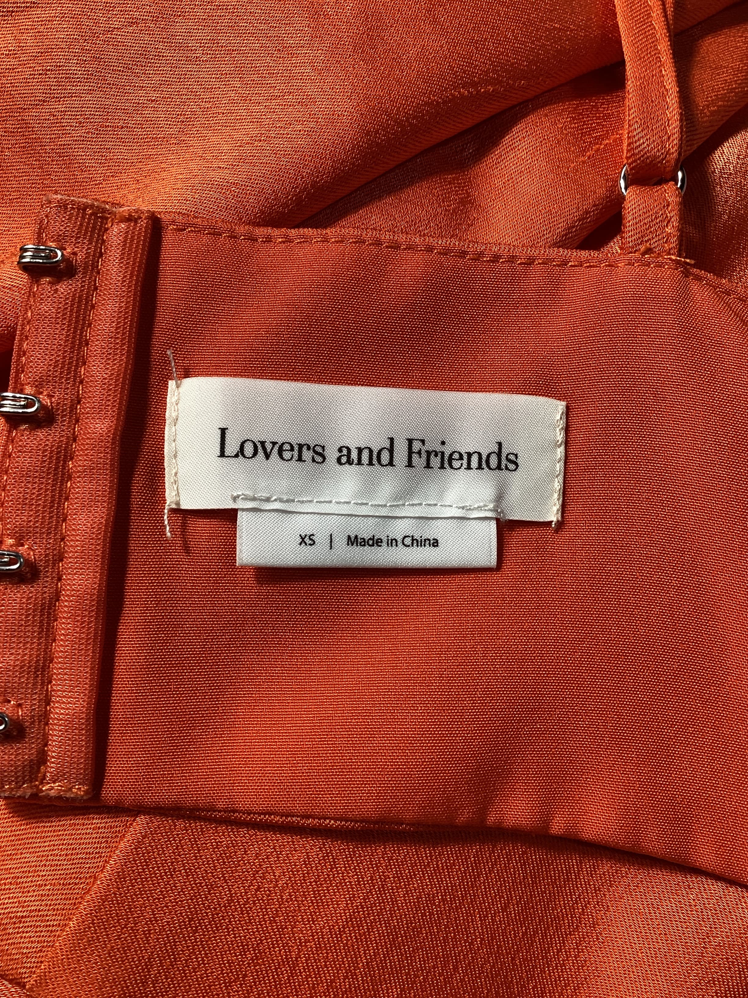 Sweetie Dress In Bright Orange - Image 4