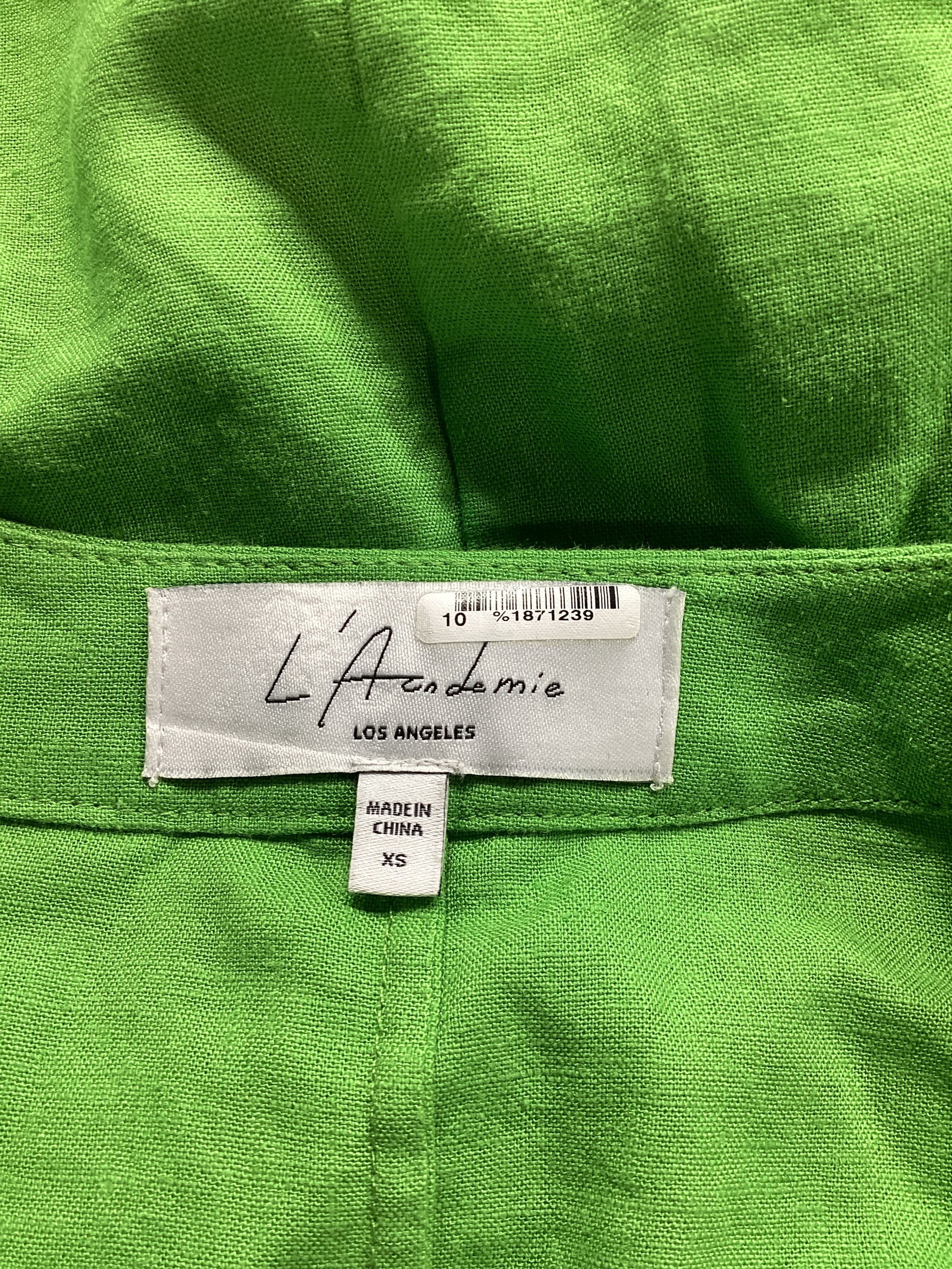 The Janeiro Mini Dress In Lime - Image 4
