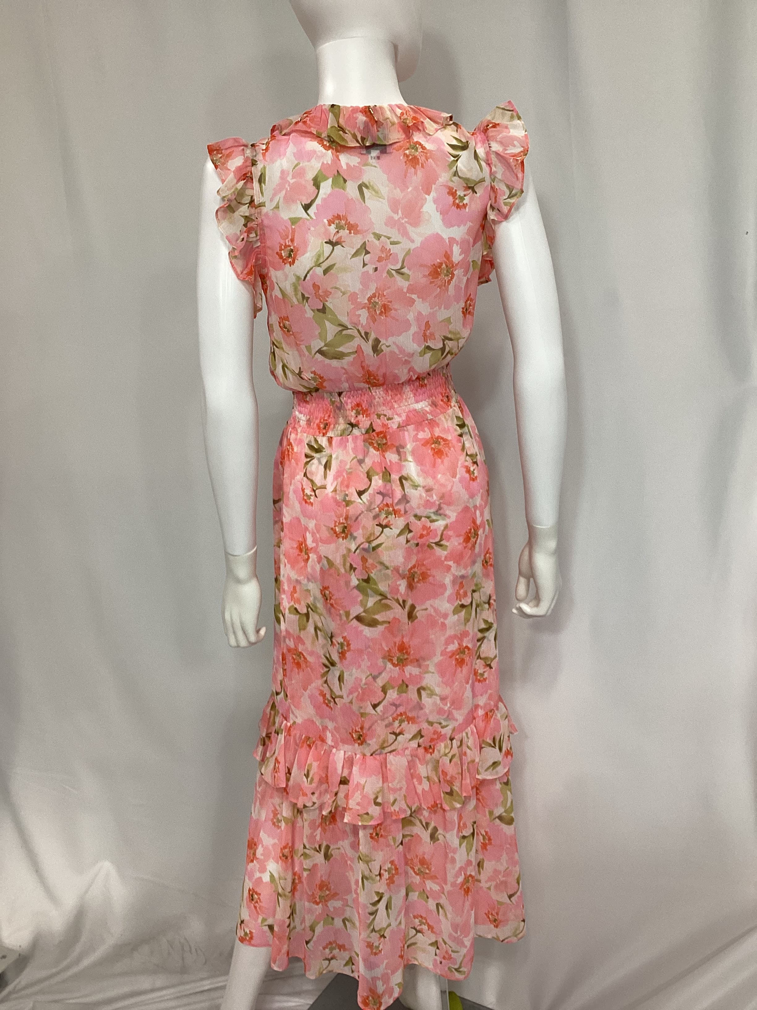 Kidada Dress In Blushing Flora - Image 3
