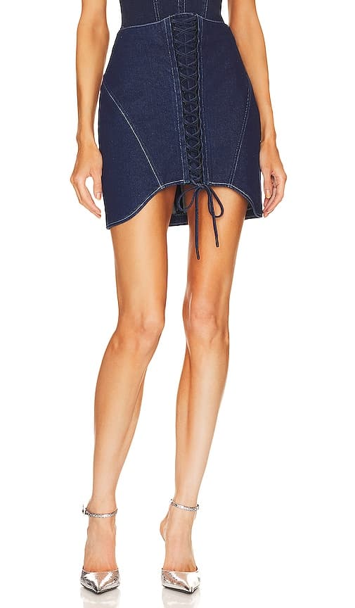 Benedita Skirt In Sunset Blue - Image 1