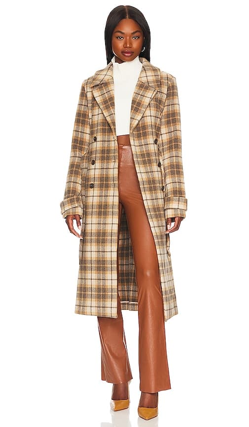 Dublyn Coat In Golden Multi - Image 1