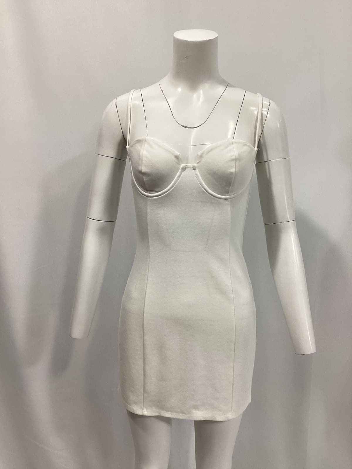Michael Costello X Revolve Noelle Mini Dress In Ivory - Image 3