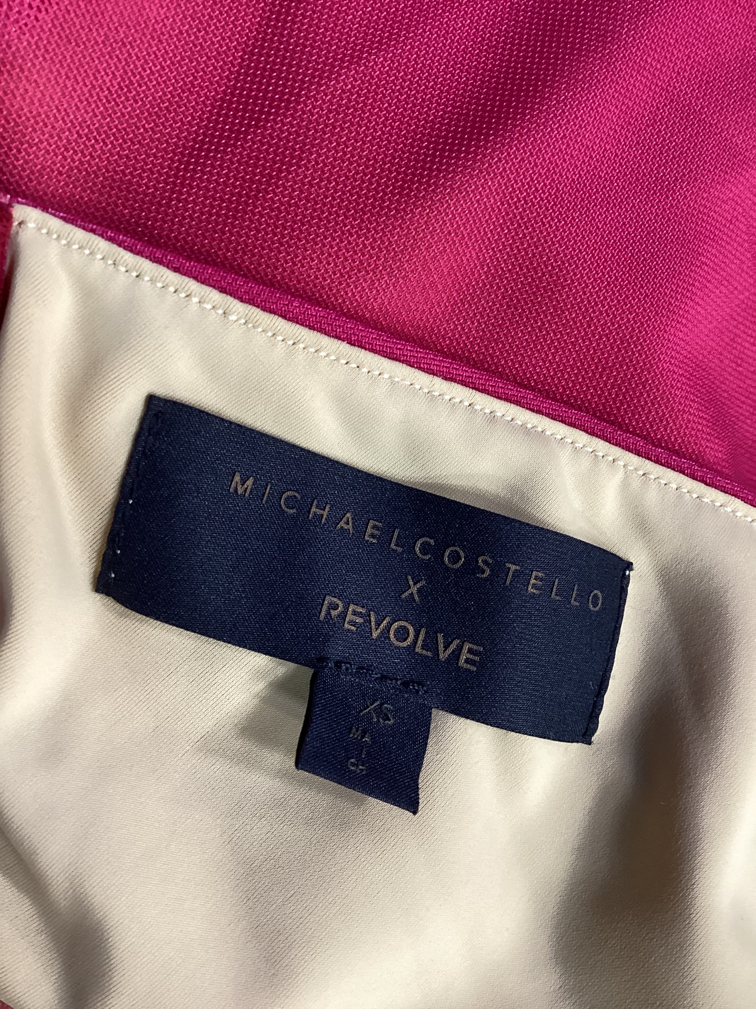 Michael Costello X Revolve Gaia Mini Dress In Pink Ombre - Image 2