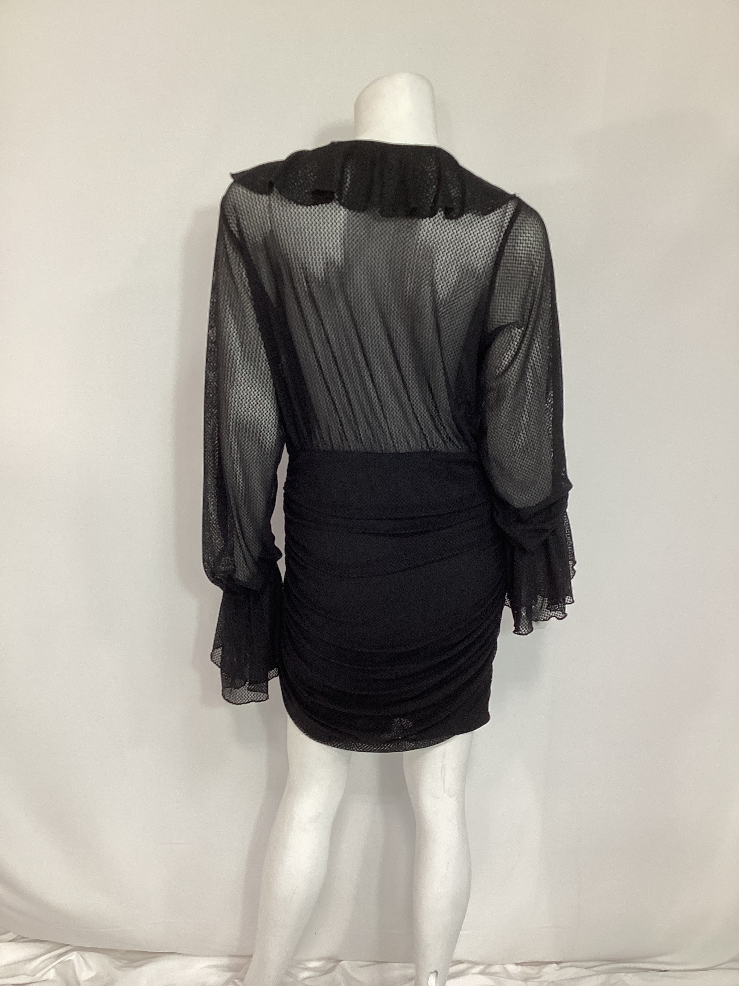 Michael Costello X Revolve Mavis Mini Dress In Black - Image 4