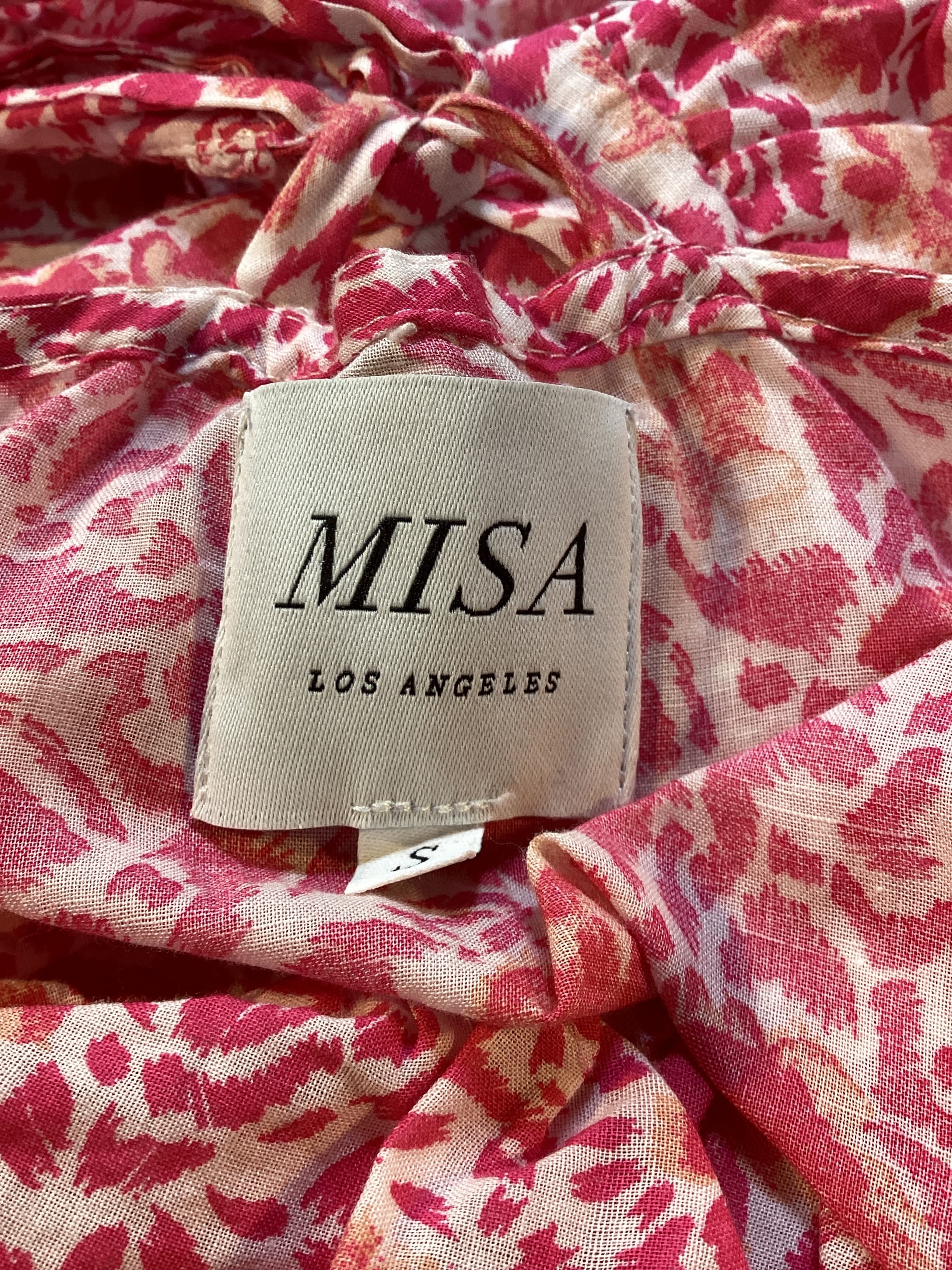 Morrison Dress In Pink Animal Floral - Image 2