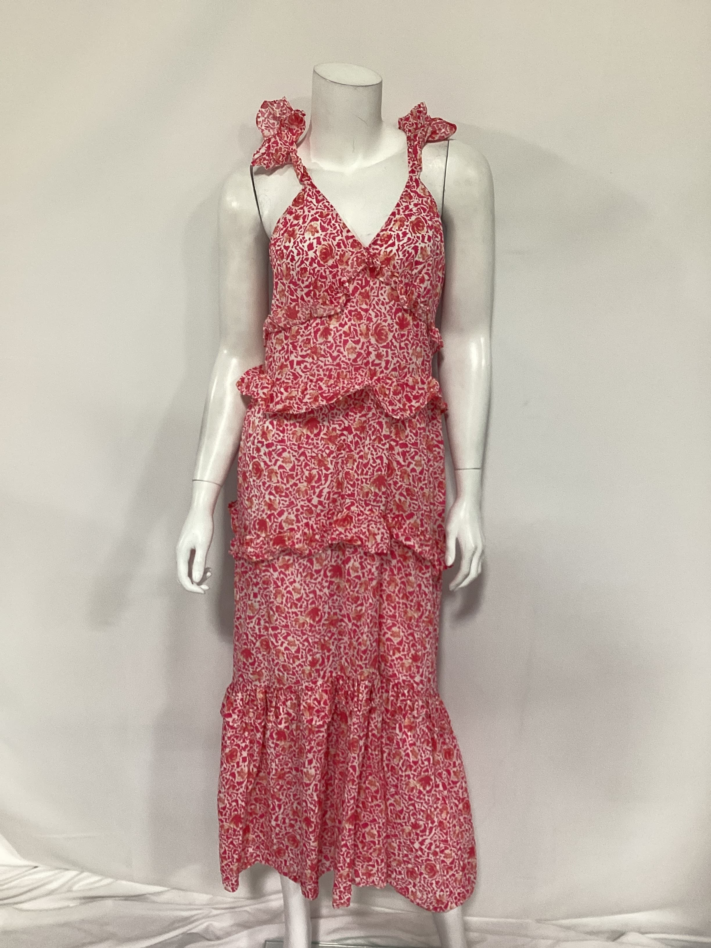 Morrison Dress In Pink Animal Floral - Image 4