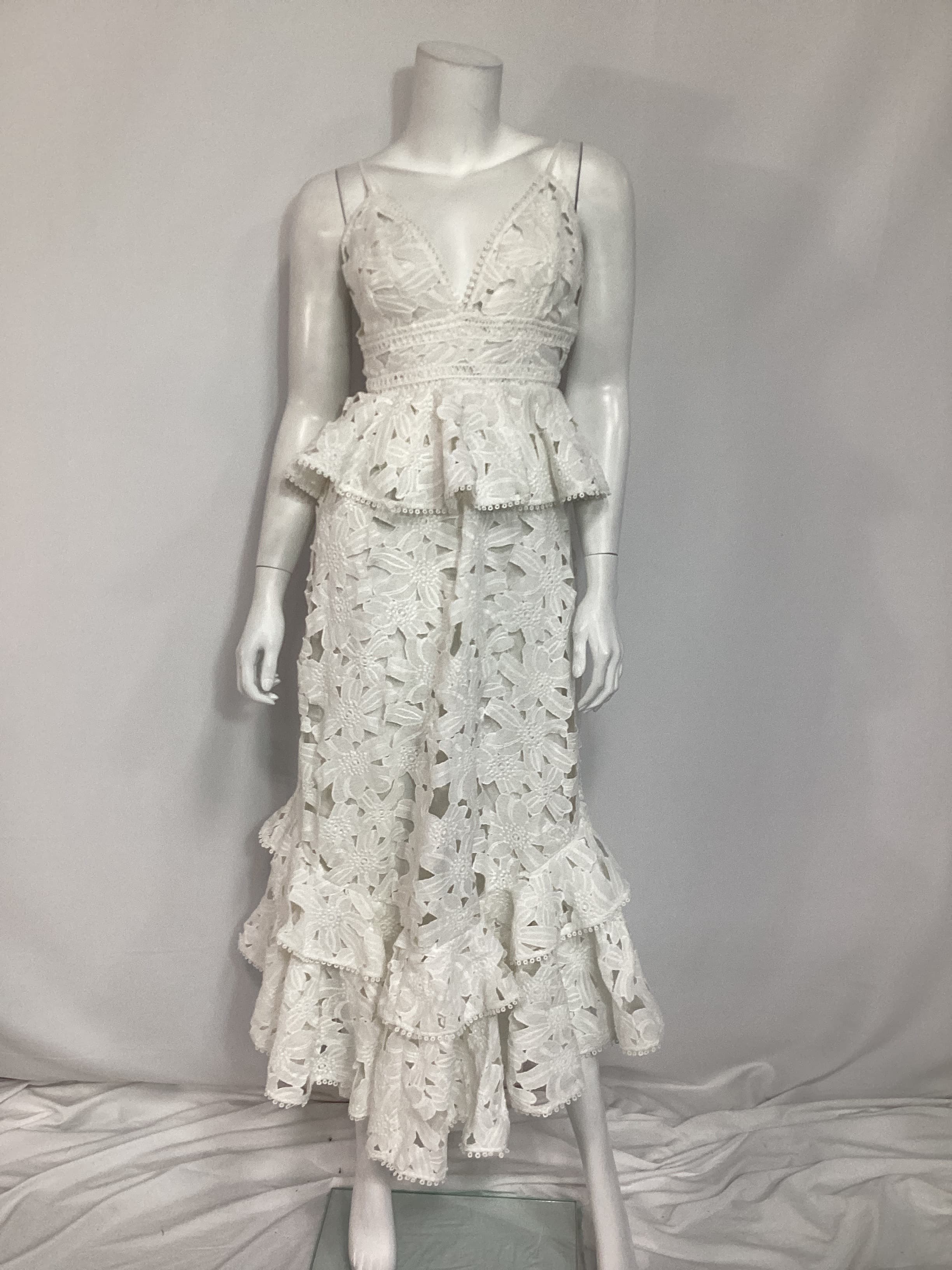 Leiko Maxi Dress In White - Image 3