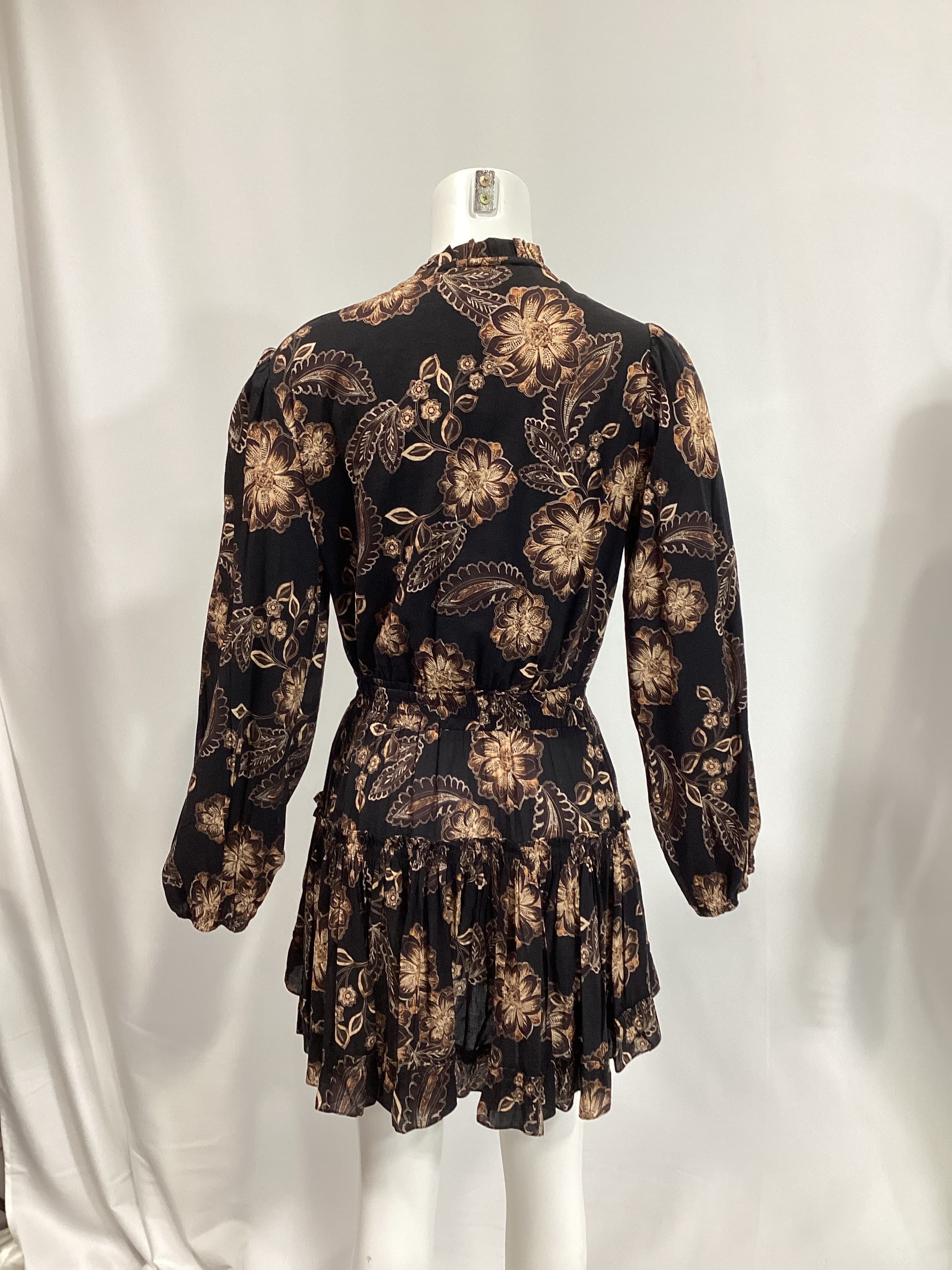 Lorena Dress In Colombe D'or Flora - Image 4