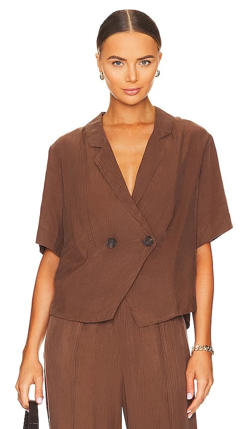 Identity Shirt In Coffee Bean - Image 1