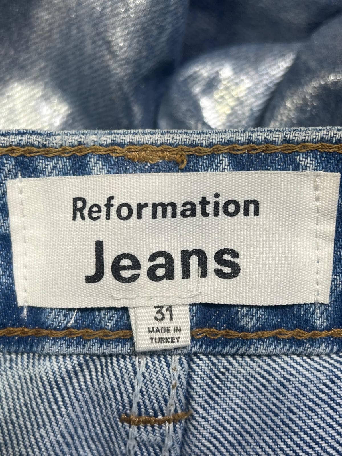 Cynthia High Rise Coated Straight Jeans - Image 2