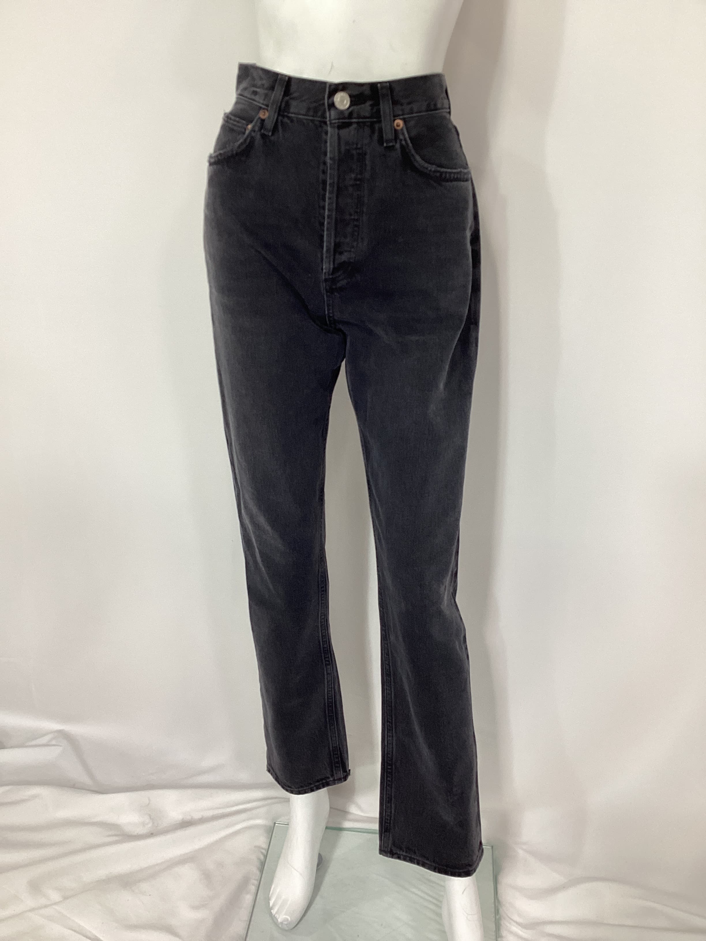 90's Pinch Waist High Rise Straight - Image 4