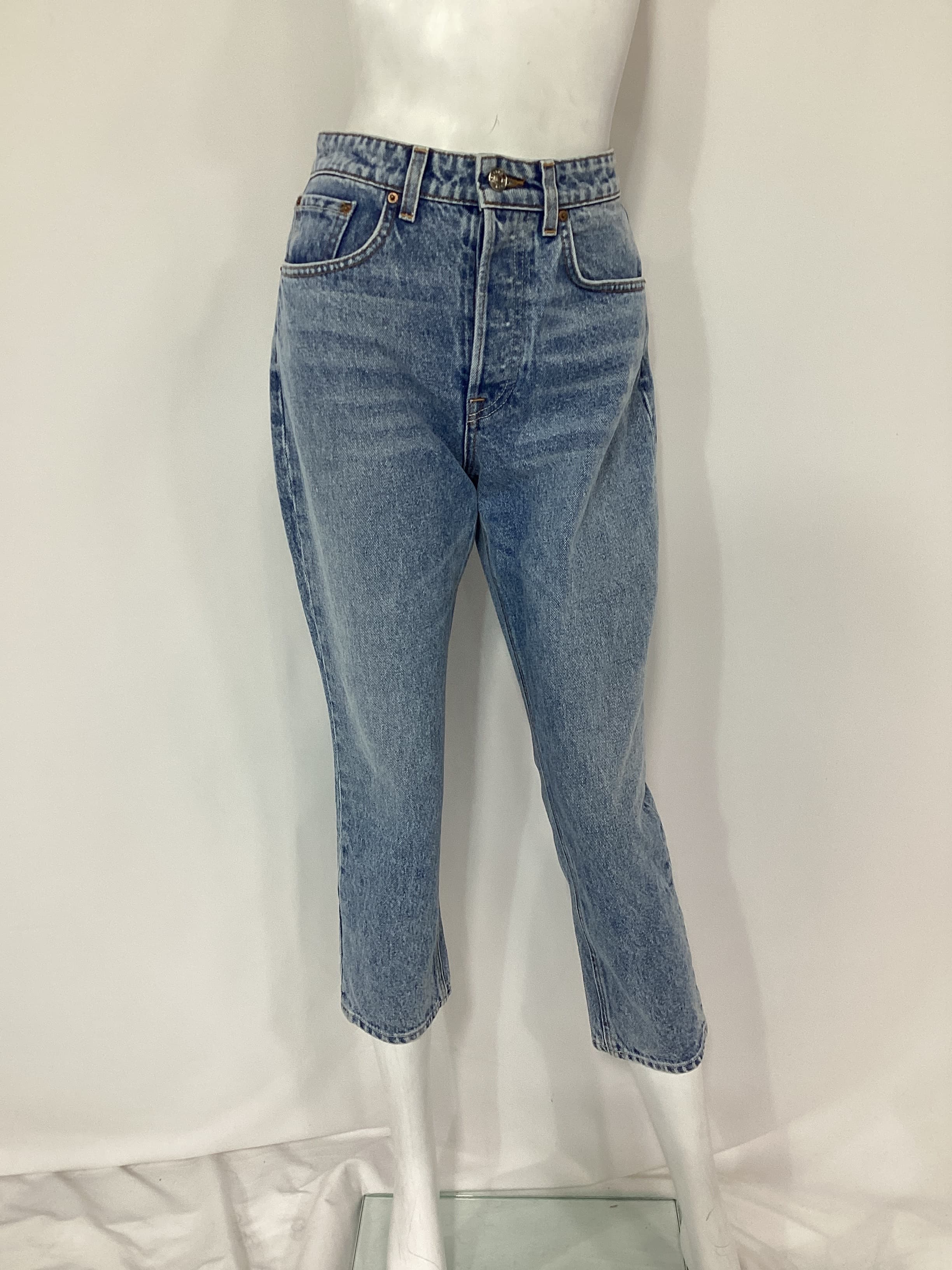Karolina Petite High Rise Straight Crop In Larchmont - Image 2