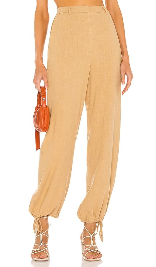 Alisa Pant In Tan - Image 1