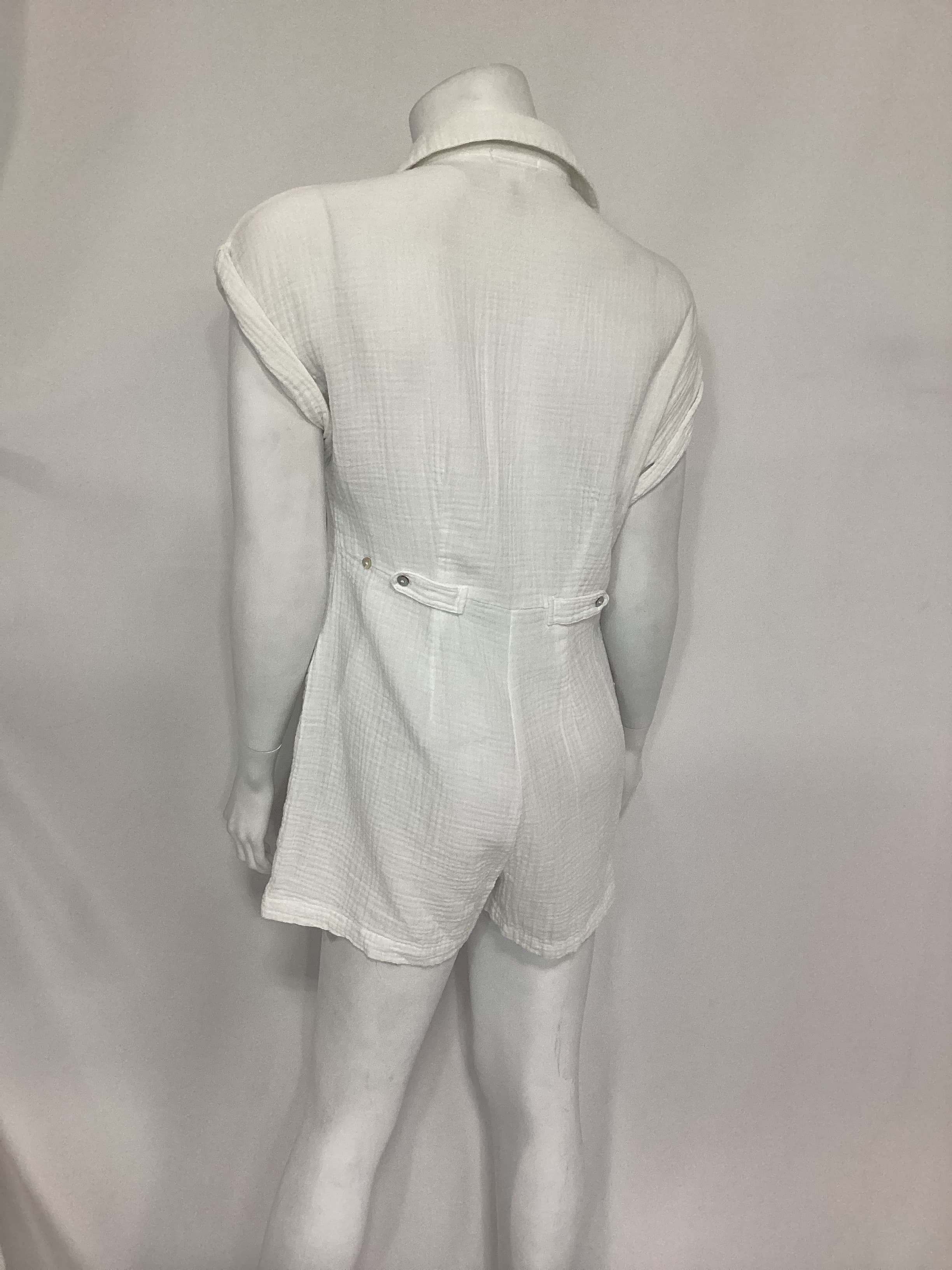 Mika Romper In Cream - Image 3