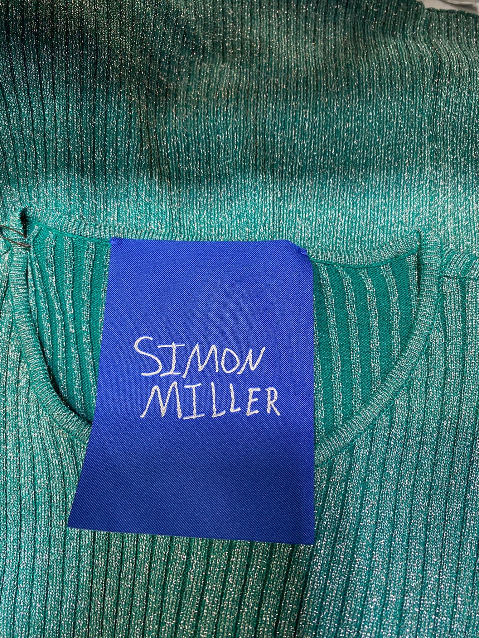 Gaia Sweater In Ocean Teal Lurex - Image 2