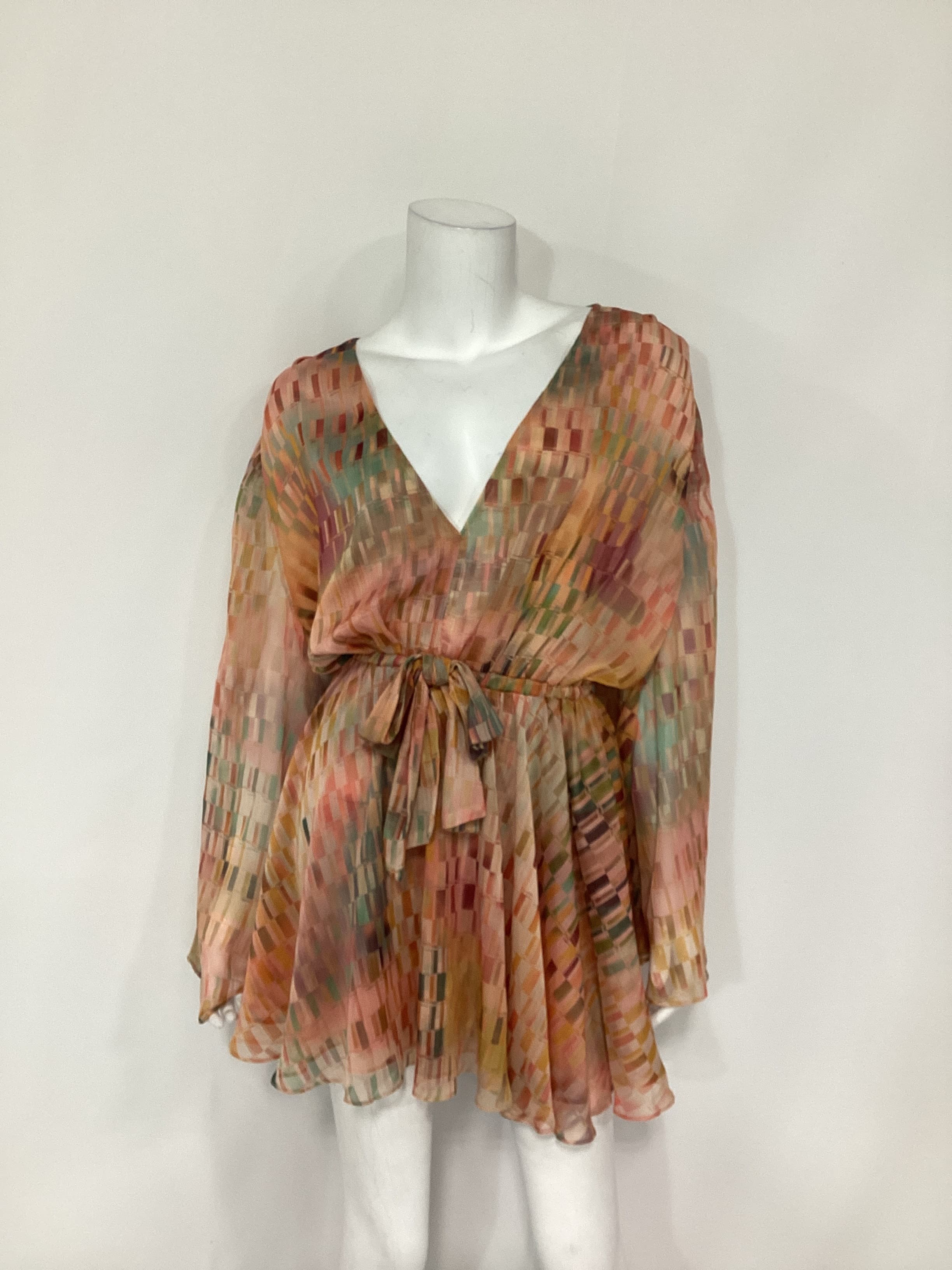 Kaia Dress In Disco Matrix - Image 2