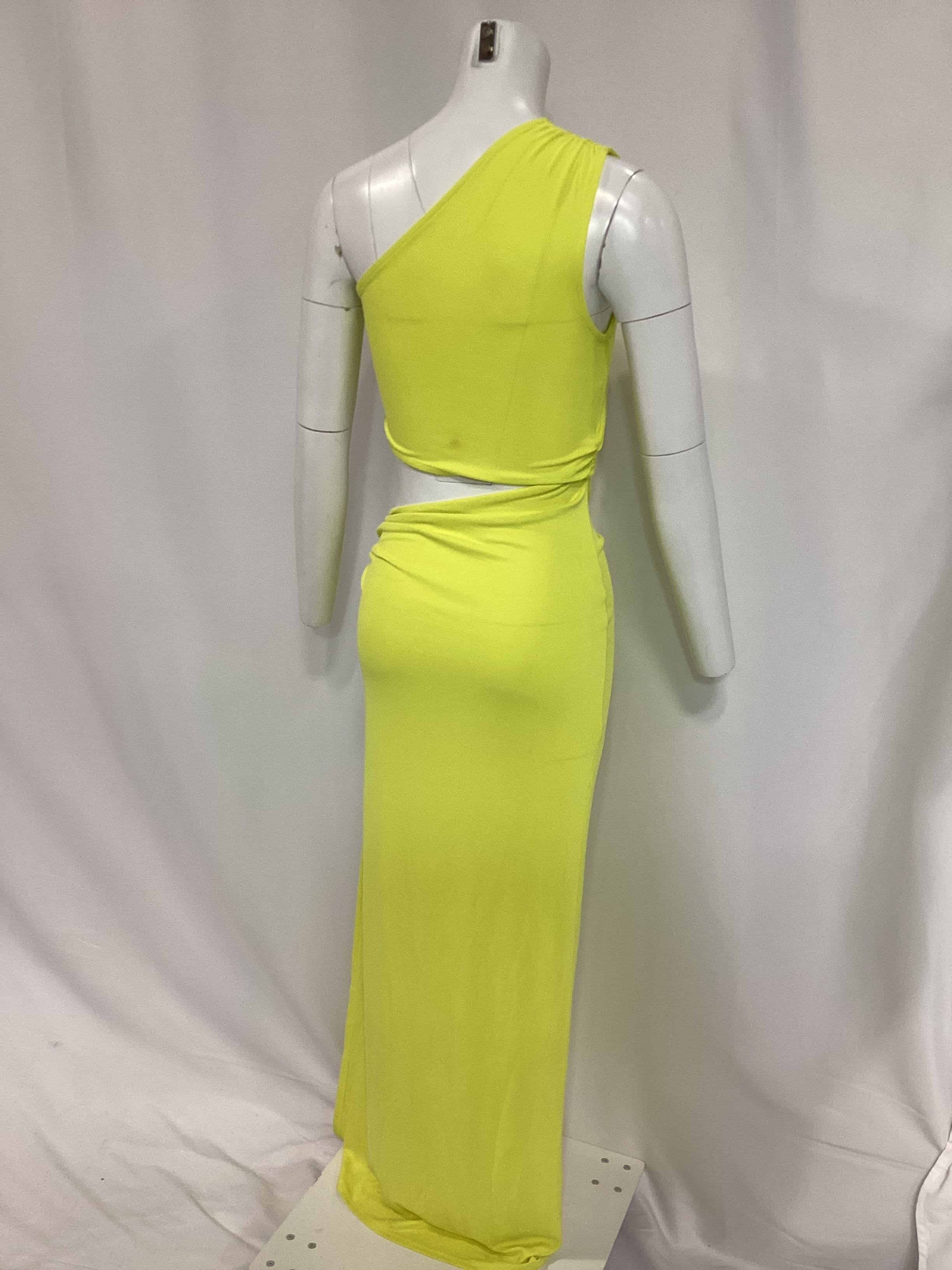 Michael Costello X Revolve Decker Maxi Dress In Lime - Image 2