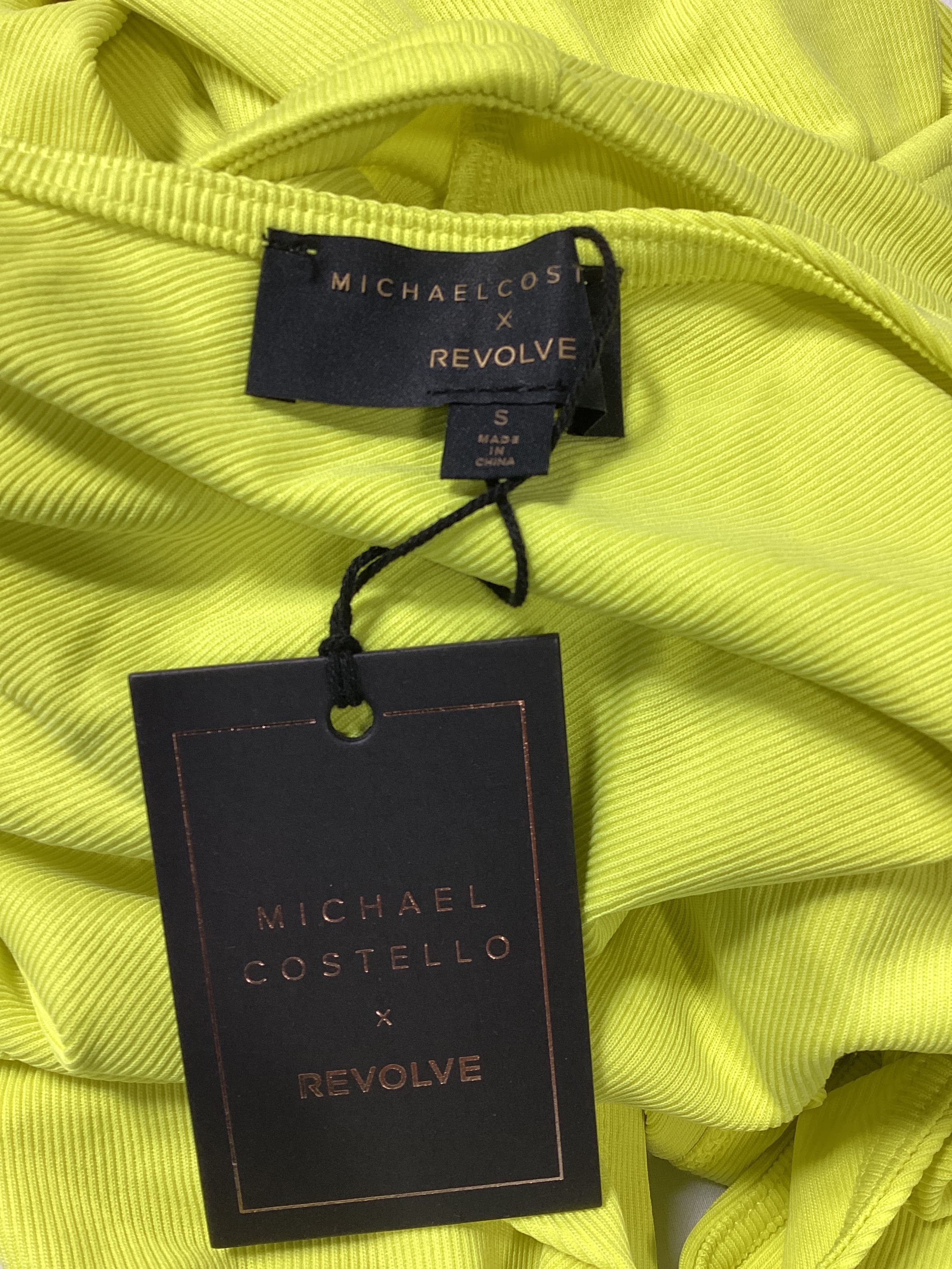 Michael Costello X Revolve Decker Maxi Dress In Lime - Image 3