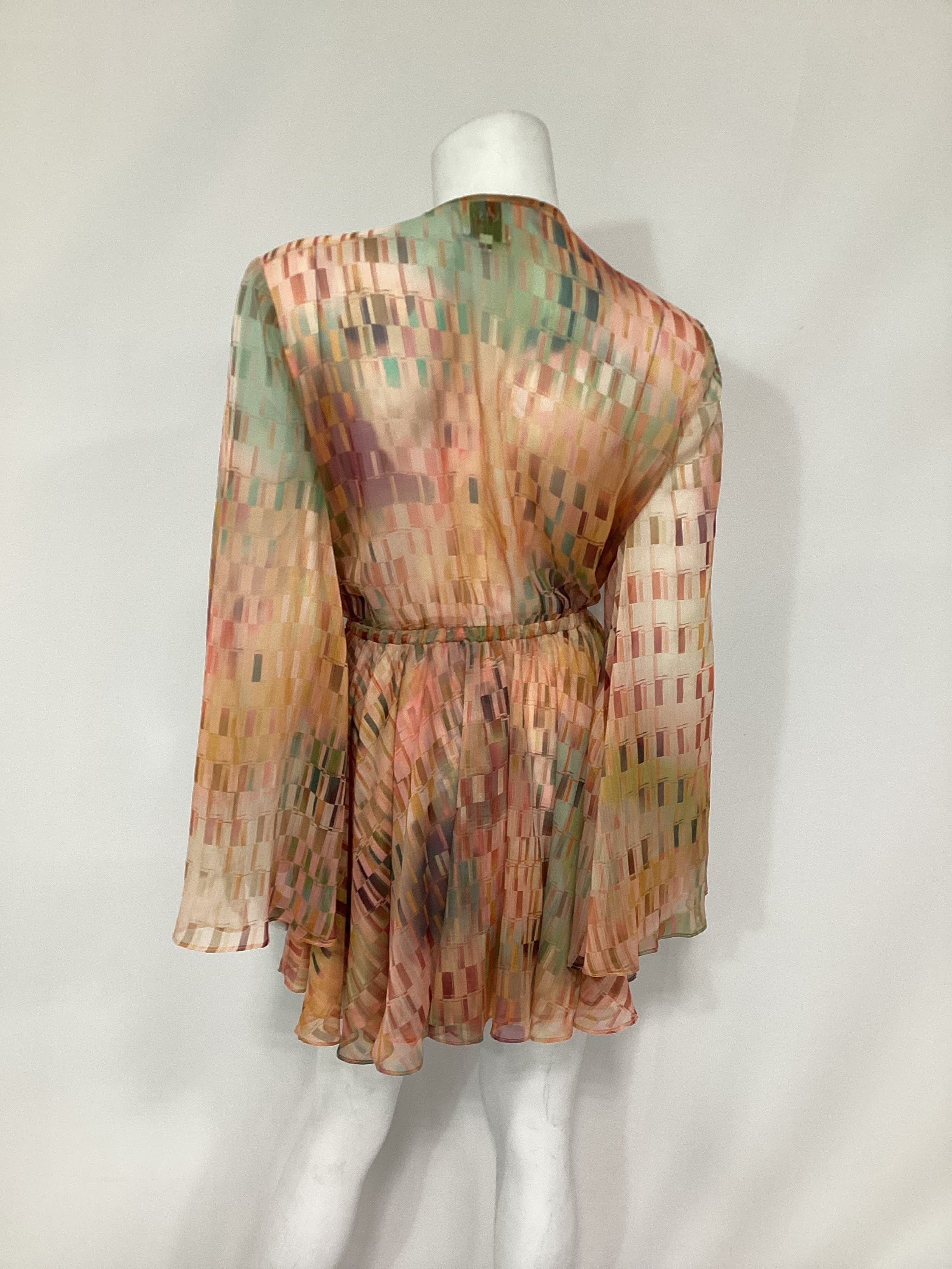 Kaia Dress In Disco Matrix - Image 3