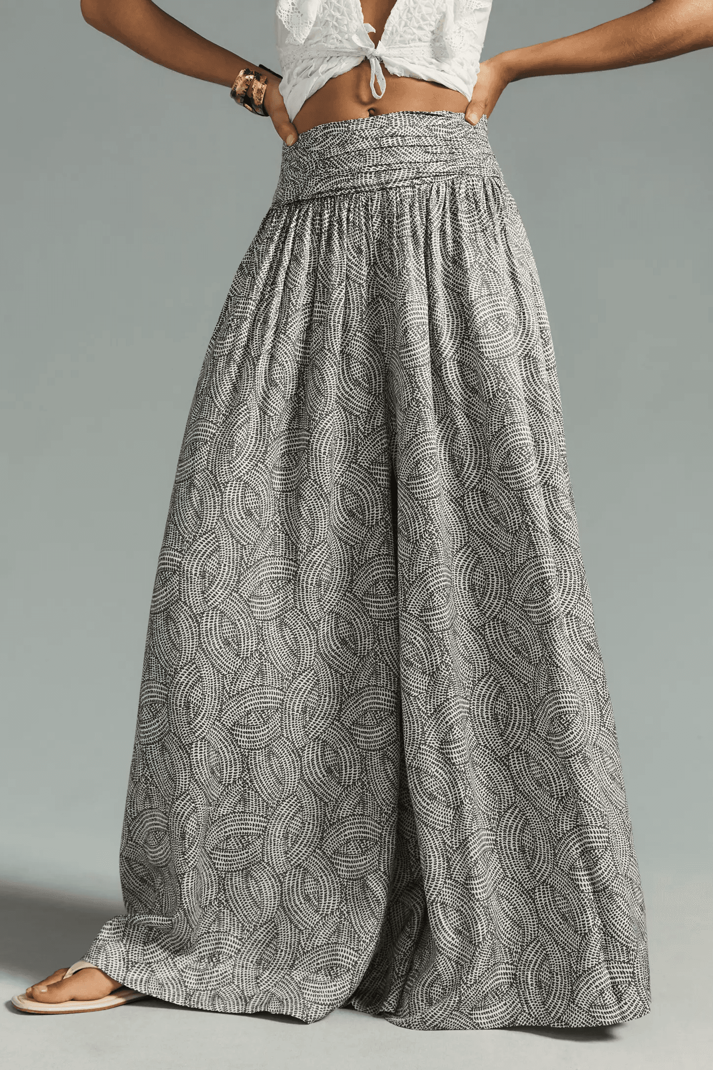 Wide-Leg Pants - Image 1
