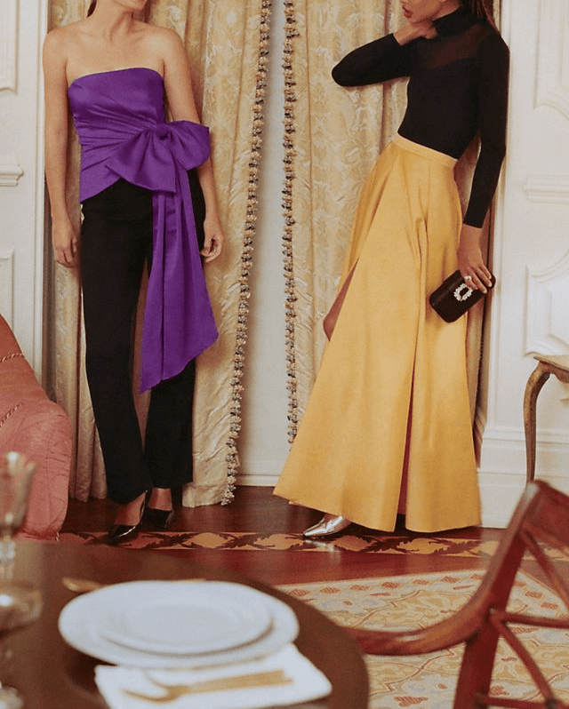 Nikita Mhaisalkar High-Slit Maxi Skirt - Image 1