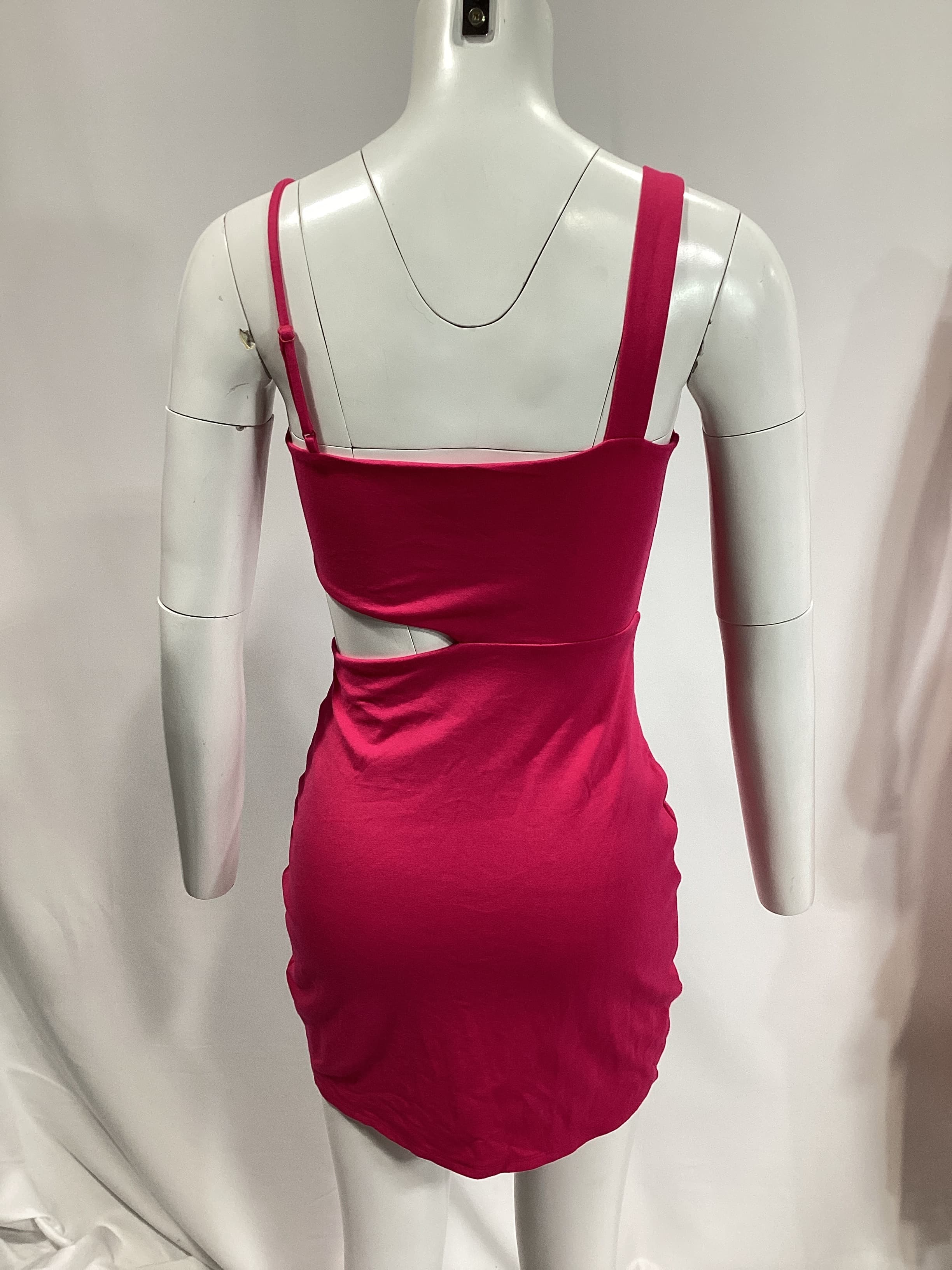 Lambert Mini Dress In Hot Pink - Image 3