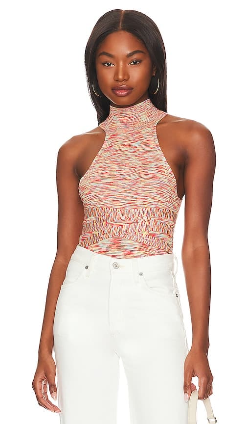 Ottoman Halter Tank In Flash Multi - Image 1