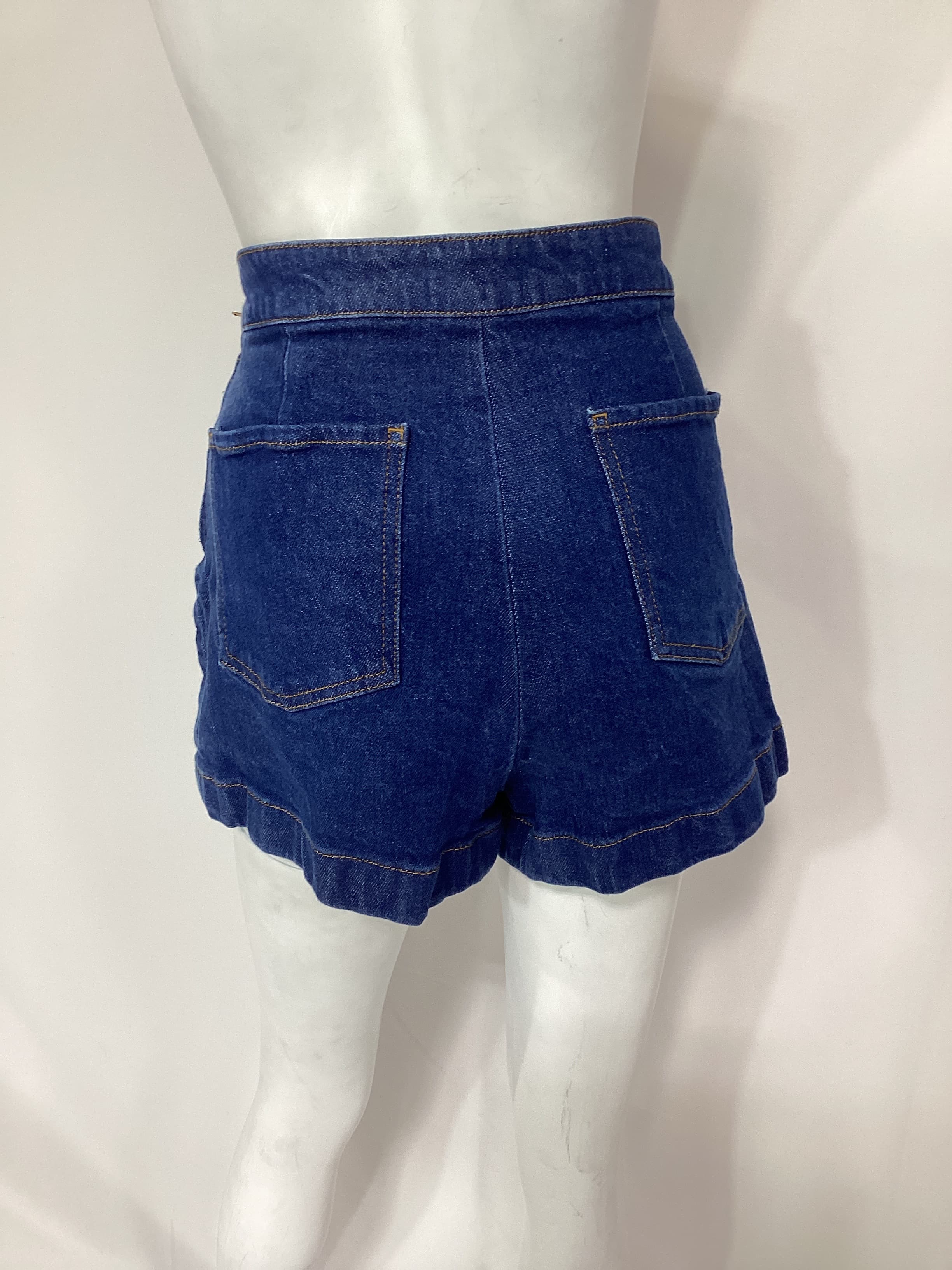 Sailor Snap Denim Shorts - Image 3