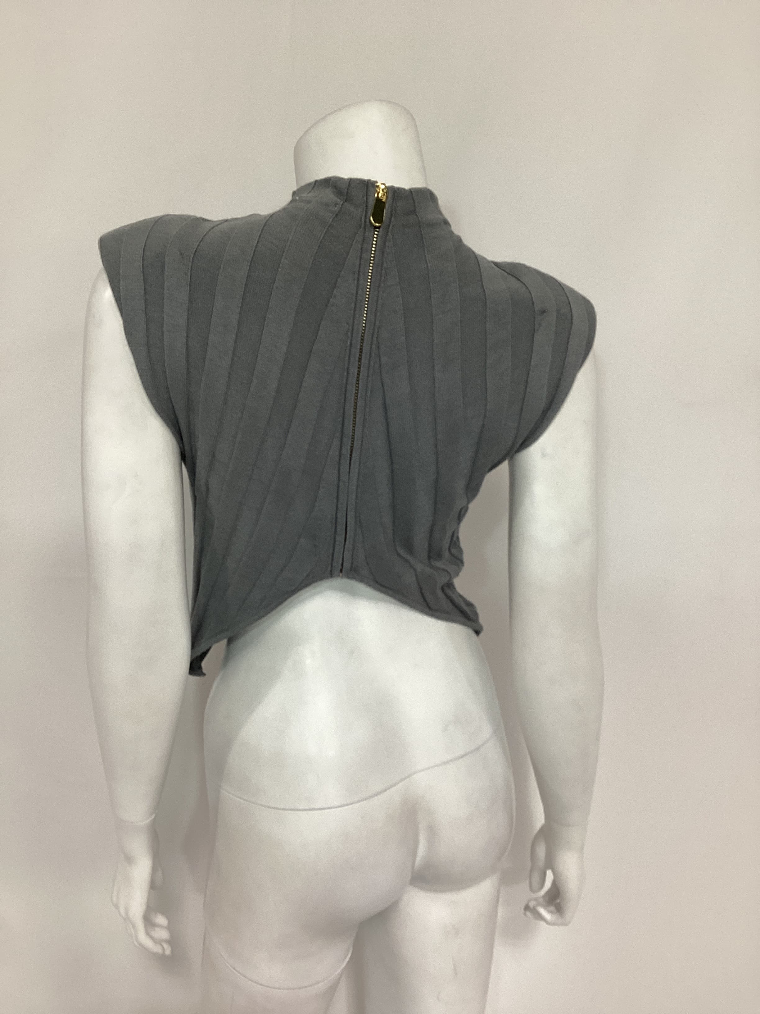 Ziya Top In Slate - Image 3