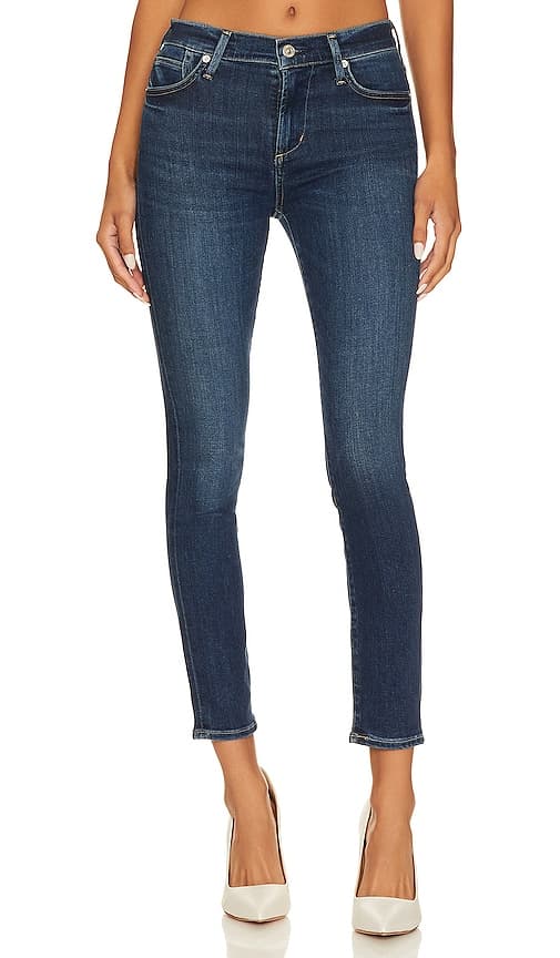 Rocket Ankle Mid Rise Skinny In Courtland - Image 1