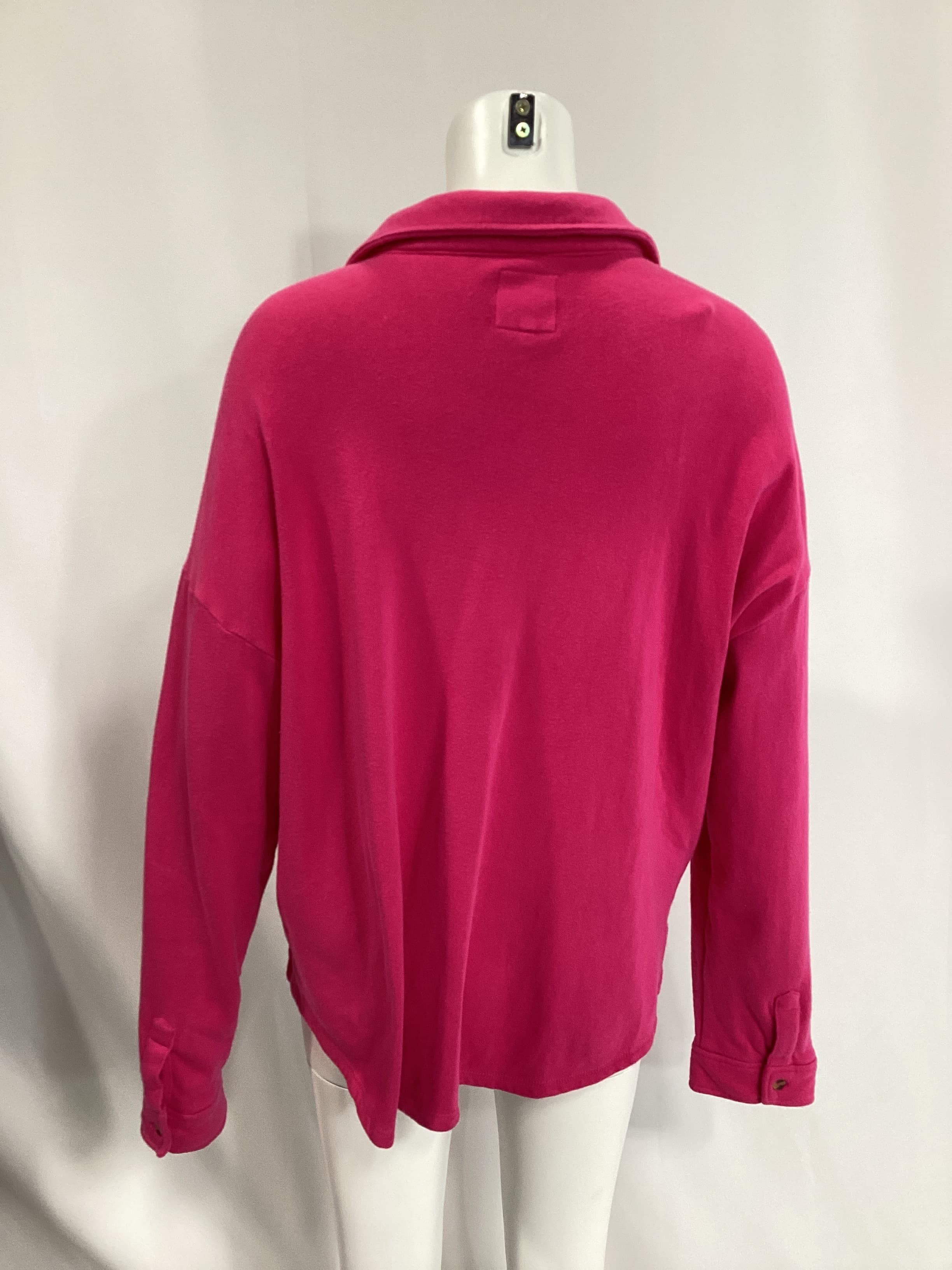 Malone Button Down In Fuchsia - Image 2