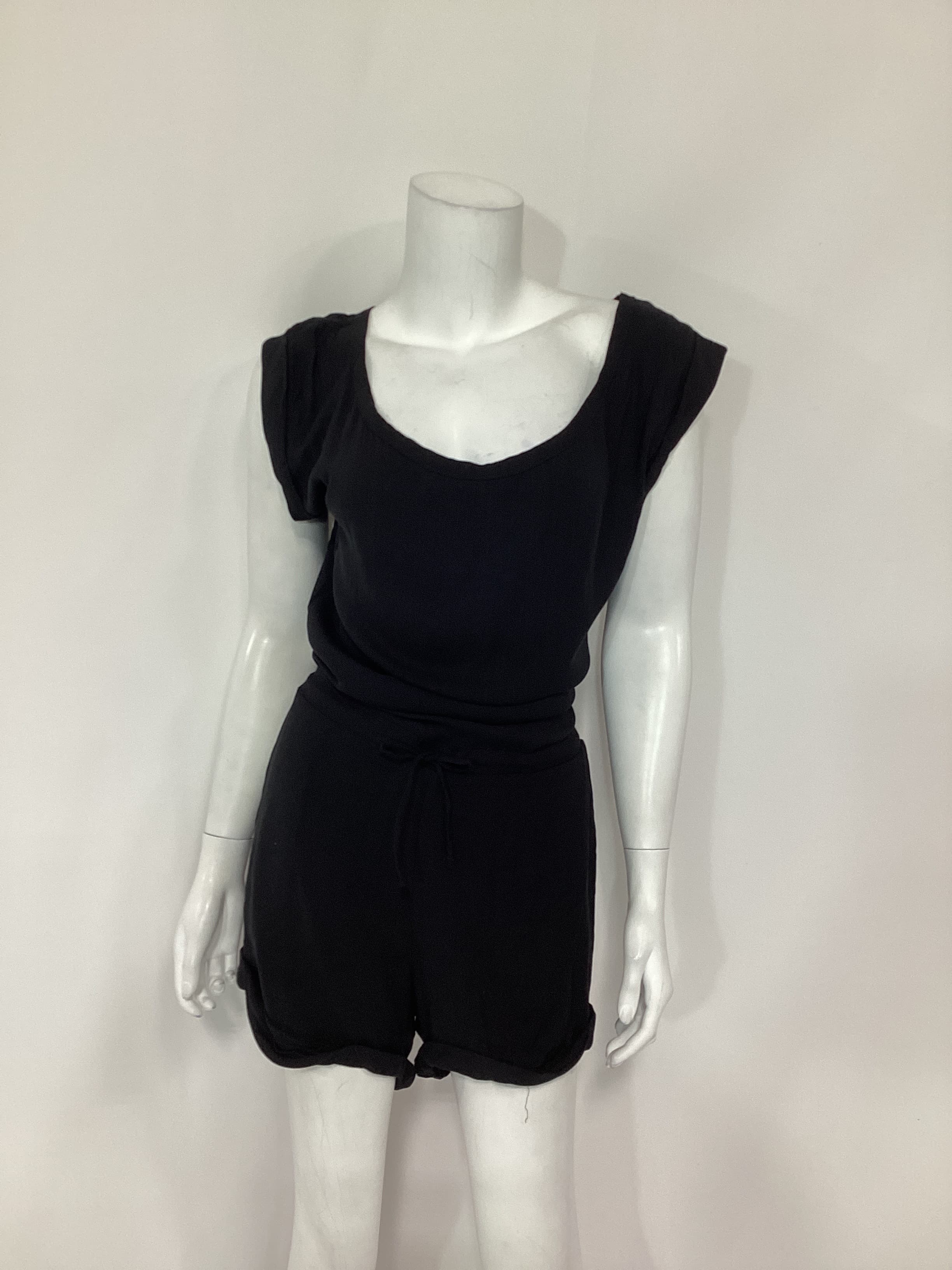 Heirloom Romper In True Black - Image 4