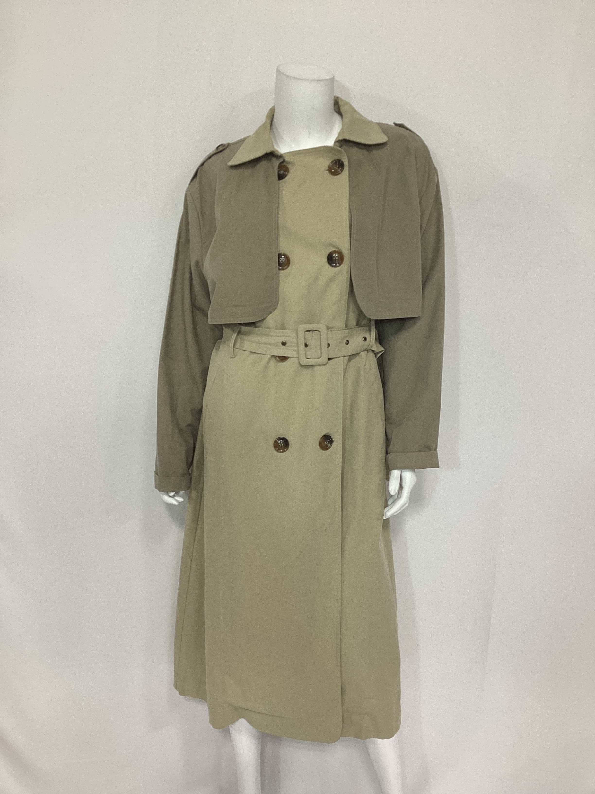 Lucena Trench In Khaki - Image 3