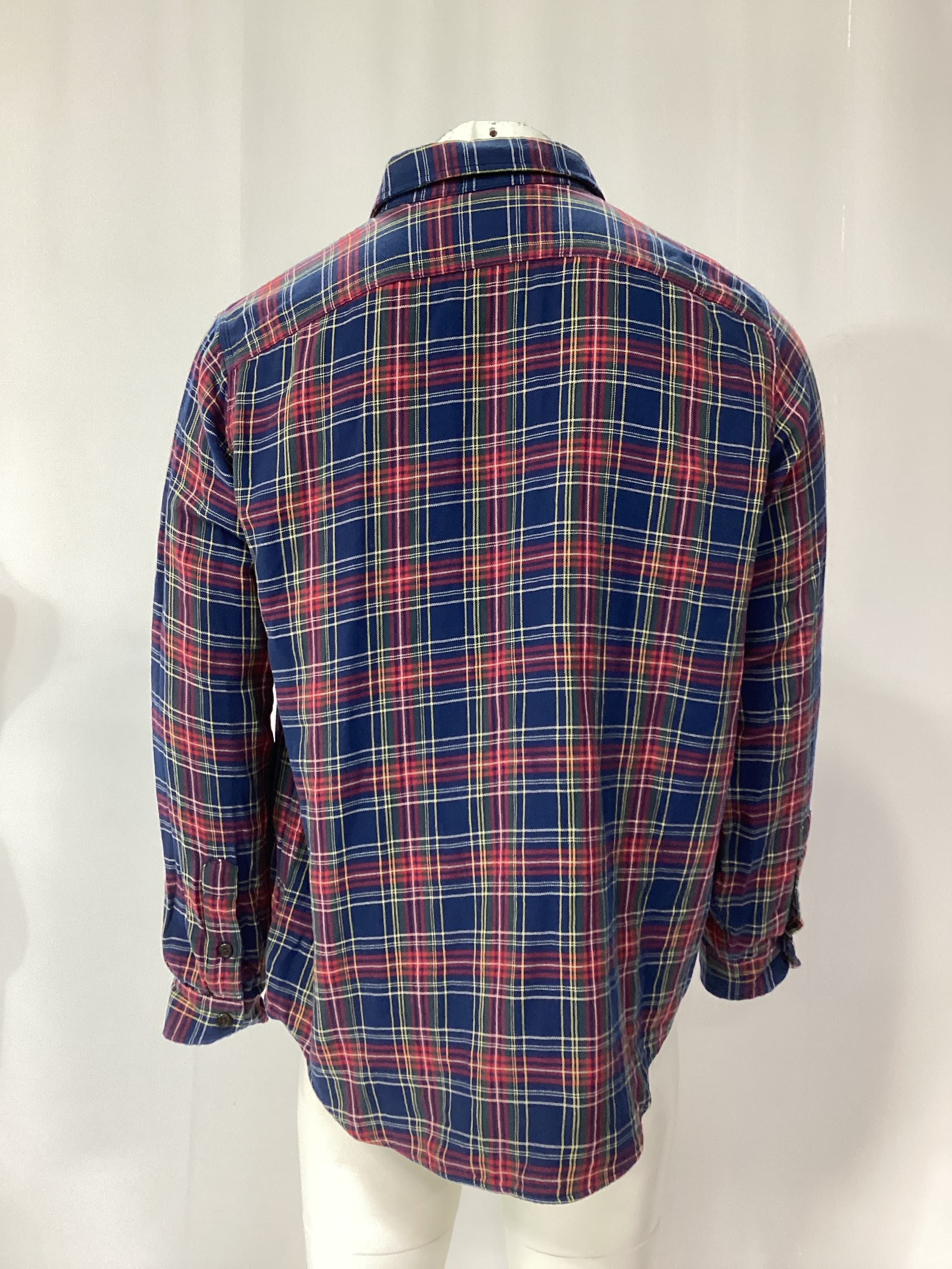 Classic Fit Plaid Double-Faced Workshirt - Image 3