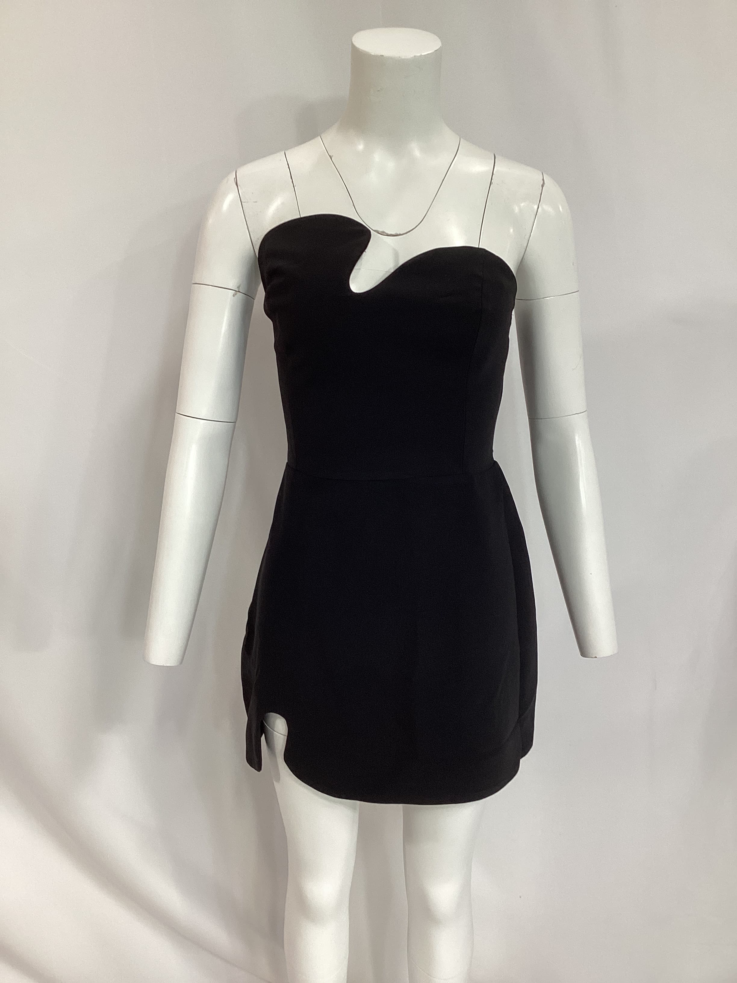 Amanda Uprichard X Revolve Puzzle Mini Dress In Black - Image 2