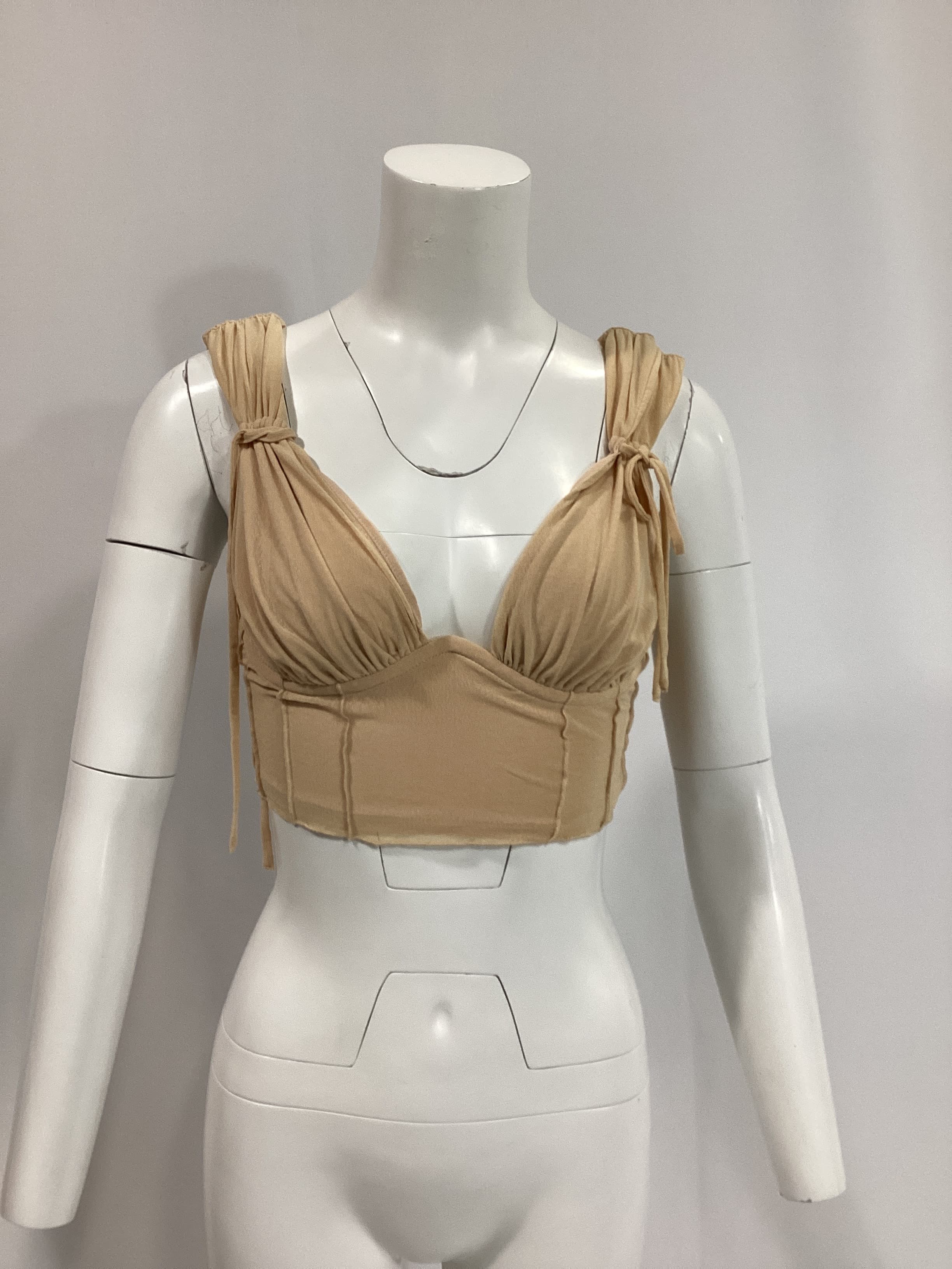 Nova Top In Pastel Peach - Image 3