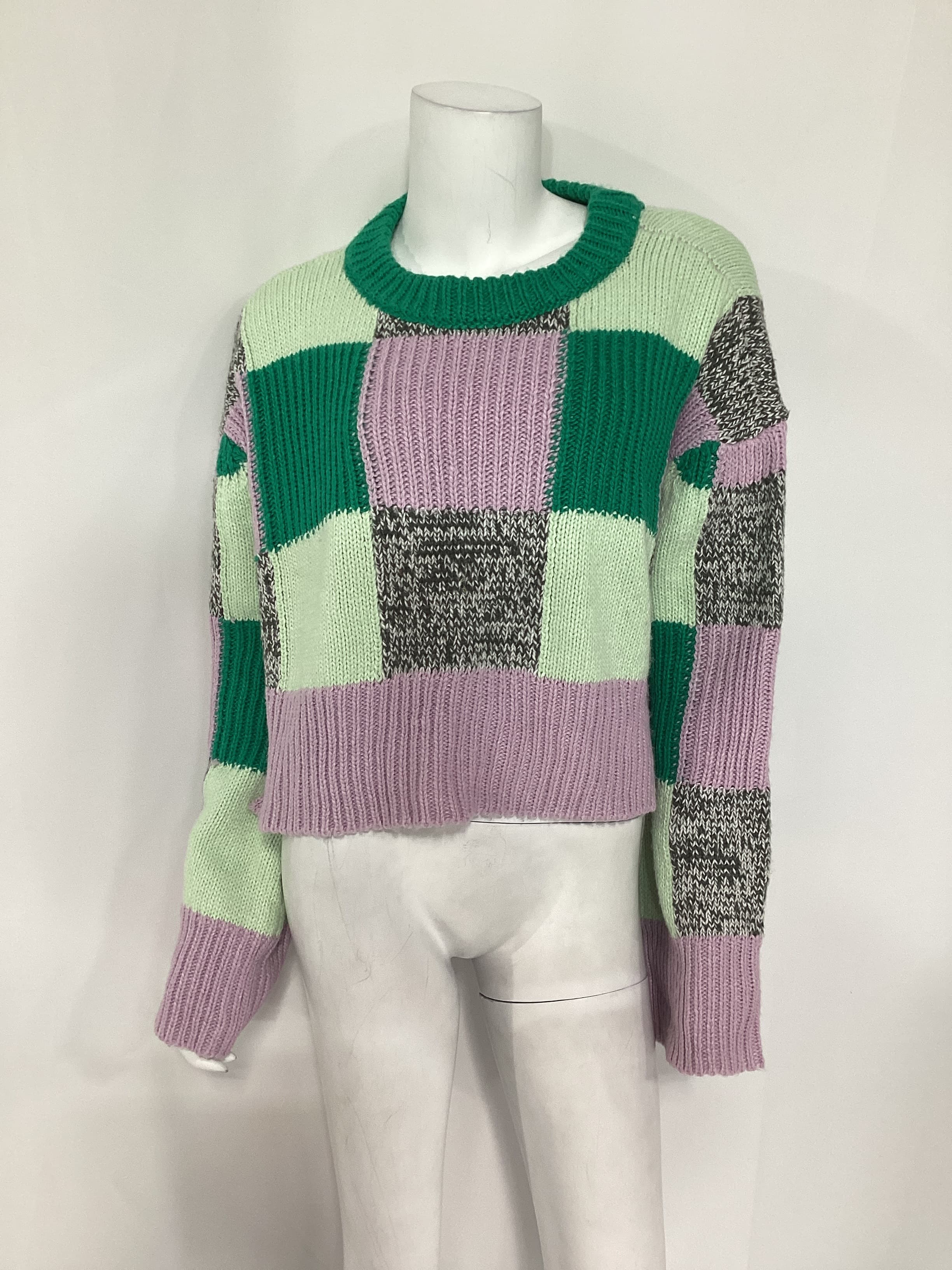 Finley Sweater In Green - Image 3