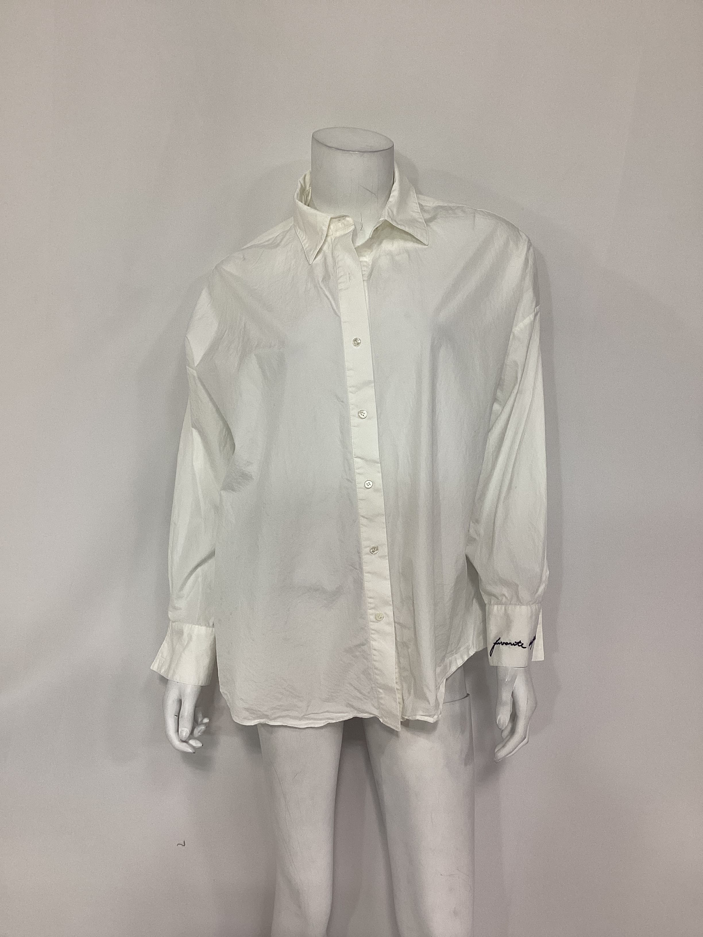 The Ex Boyfriend Shirt In White - Image 2