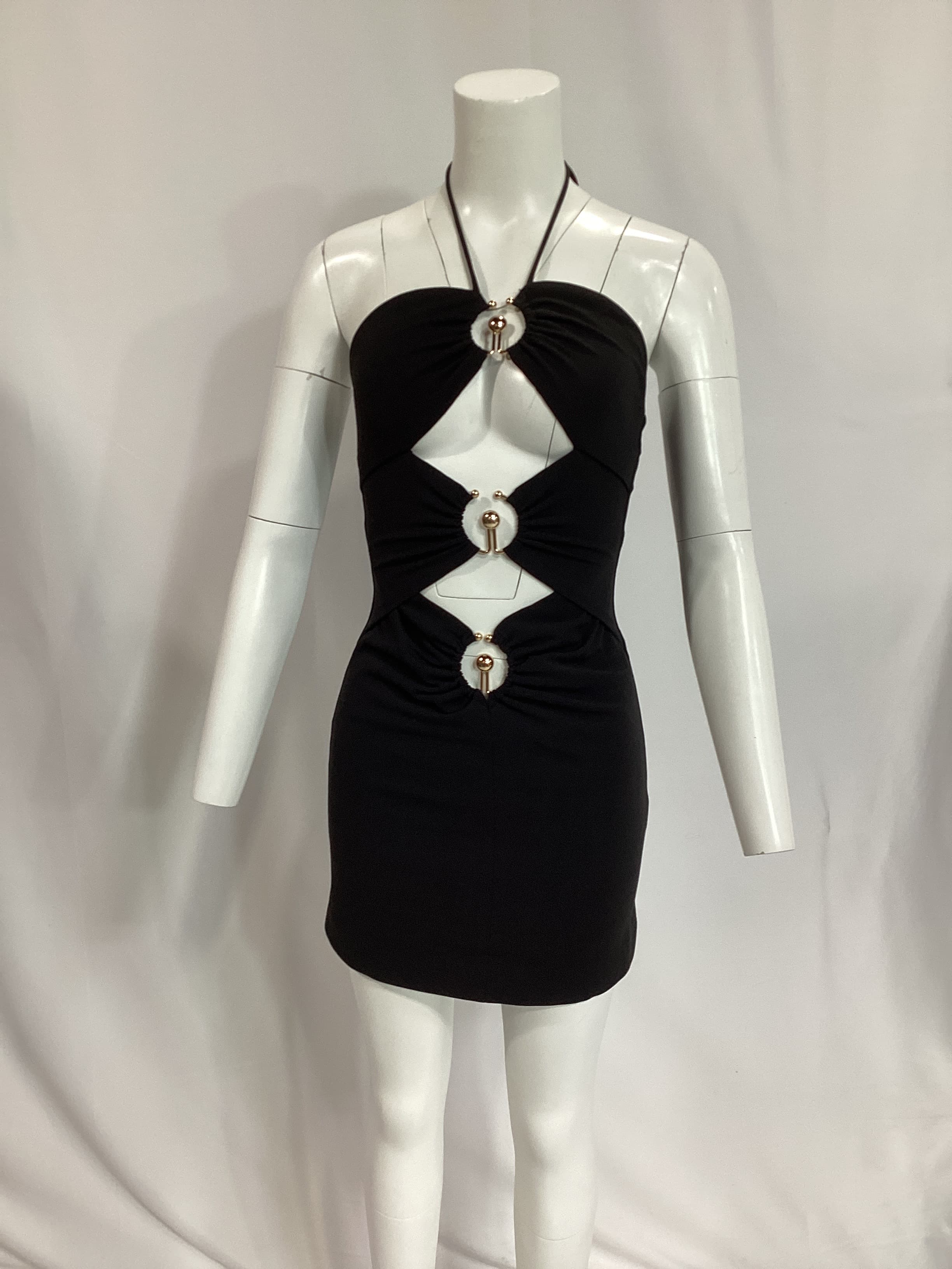 Galatea Dress In Black - Image 3