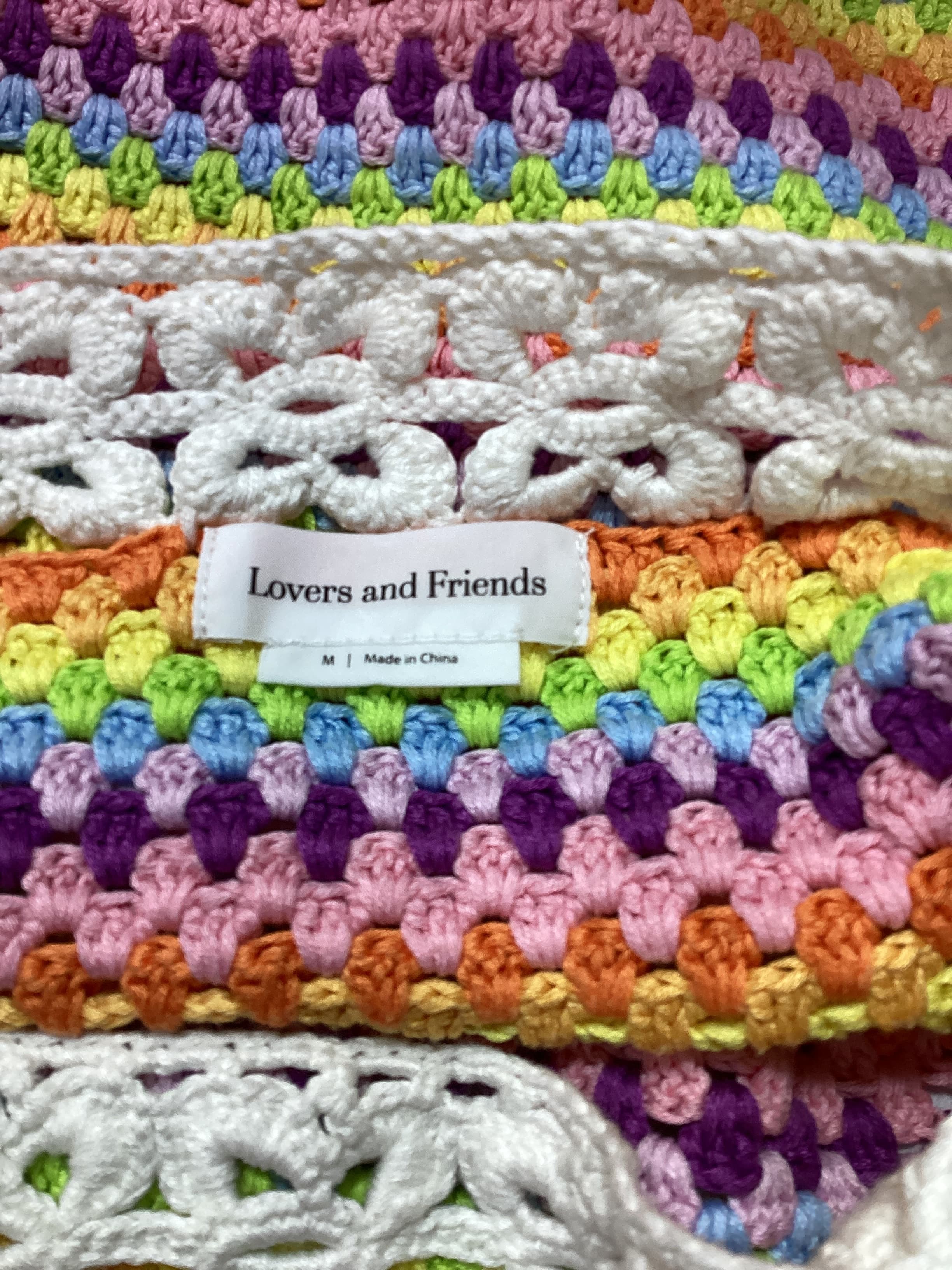 Over The Rainbow Skirt In Pastel Rainbow - Image 2
