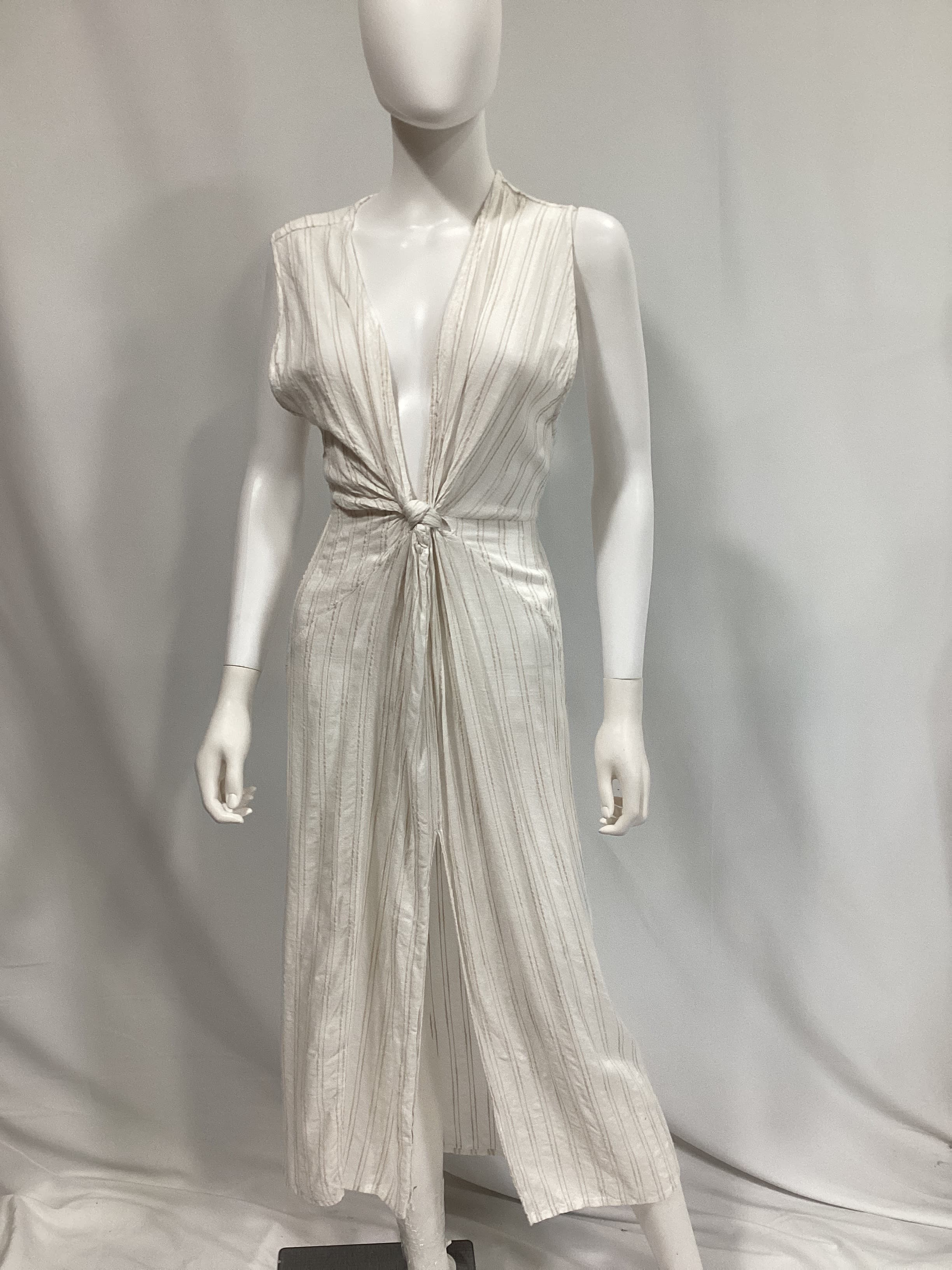 Down The Line Cover Up In Cream - Image 2