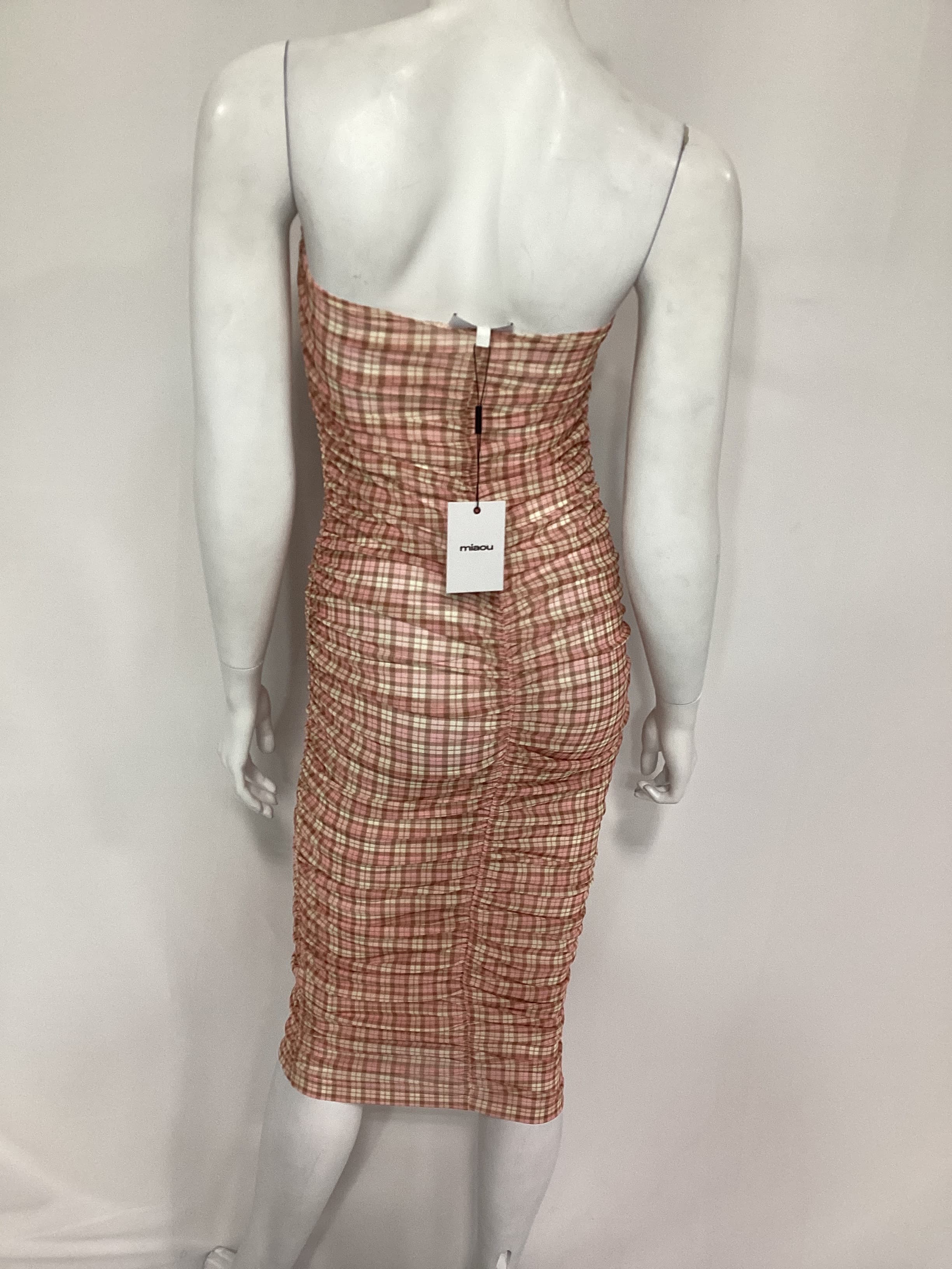 Renzo Dress In Baby Plaid - Image 3