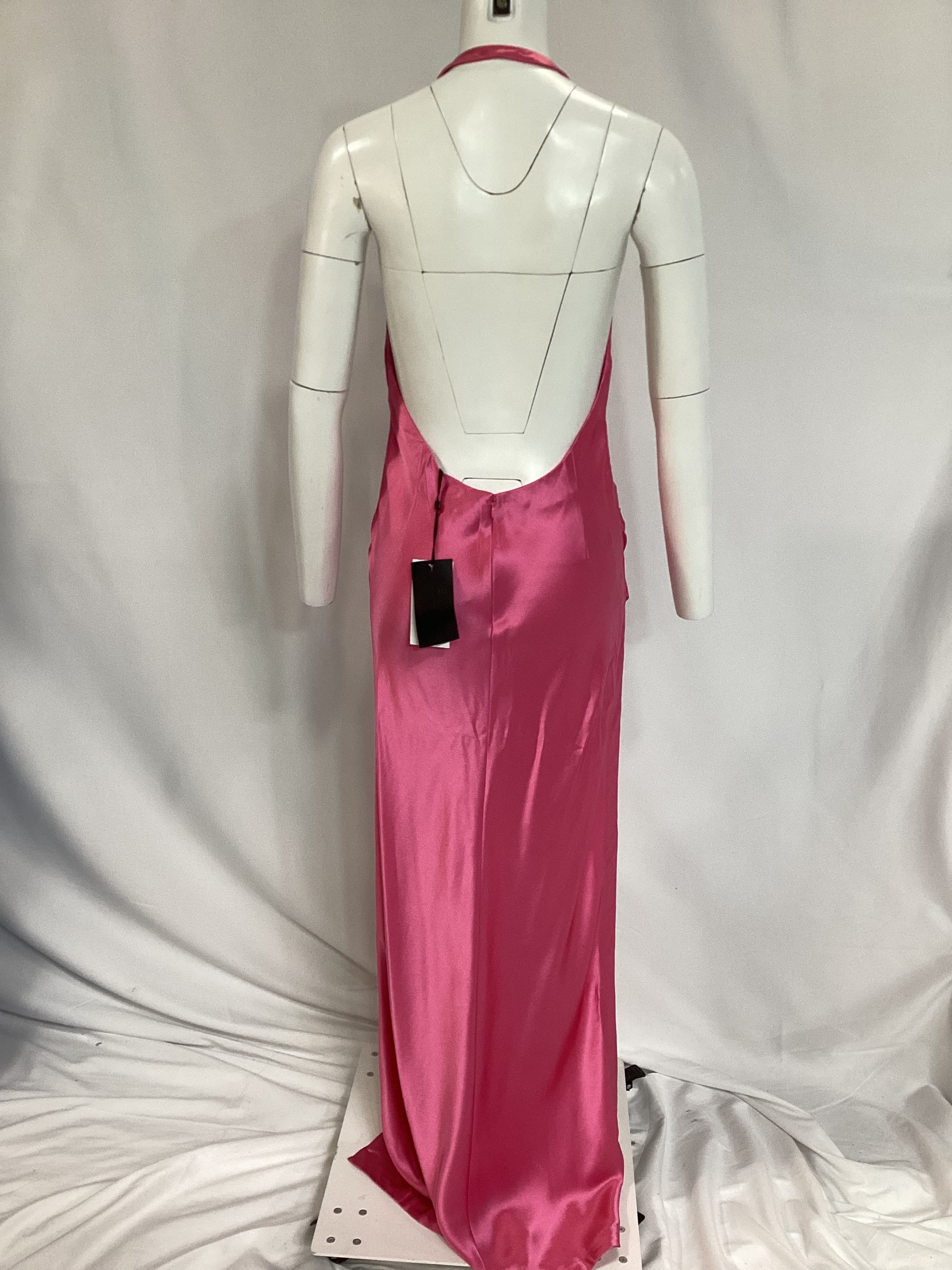Valeria Dress In Candy Pink - Image 2
