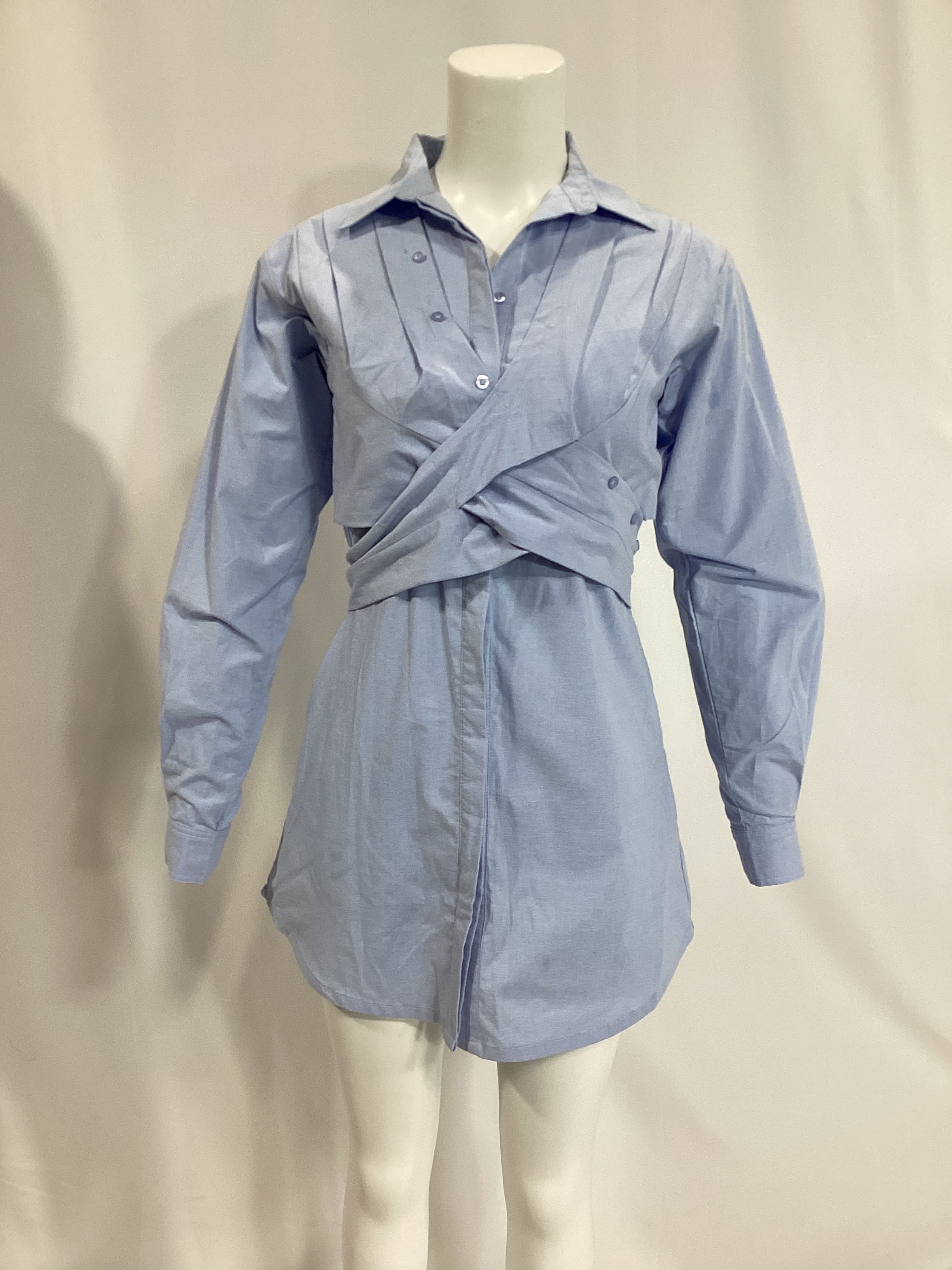 Dixie Wrap Shirt Dress - Image 3