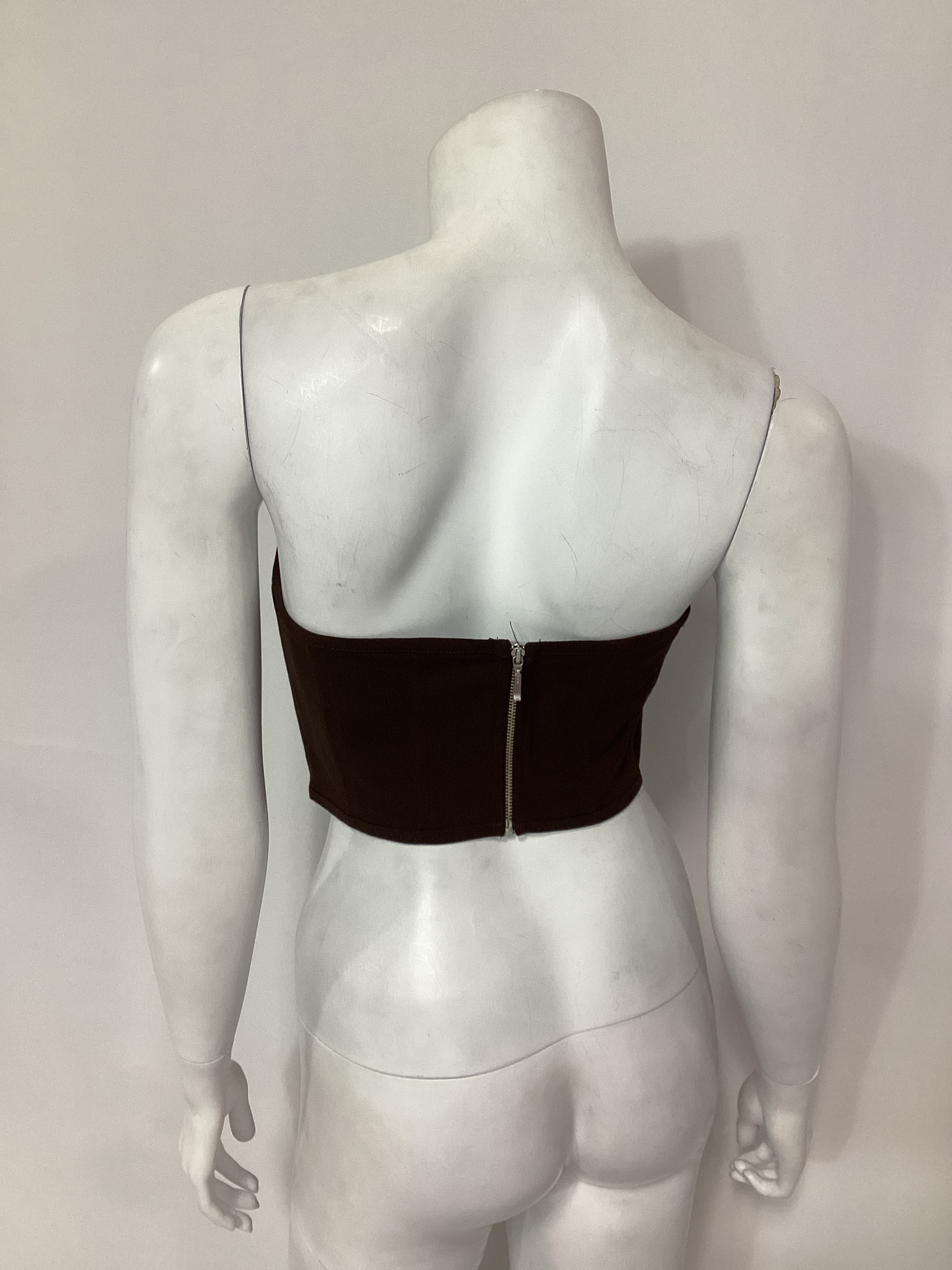 Paloma Corset In Chocolate - Image 3