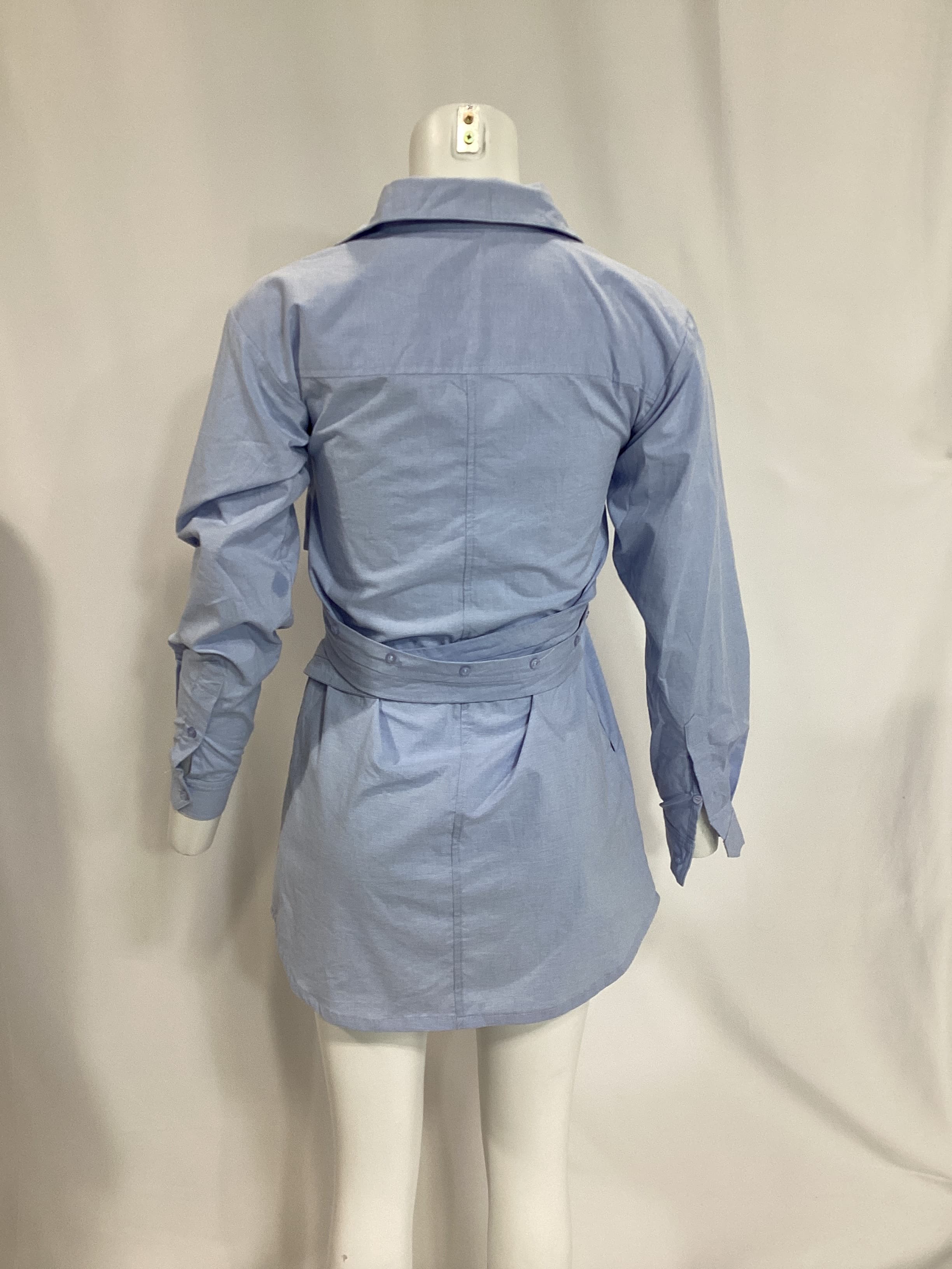 Dixie Wrap Shirt Dress - Image 4