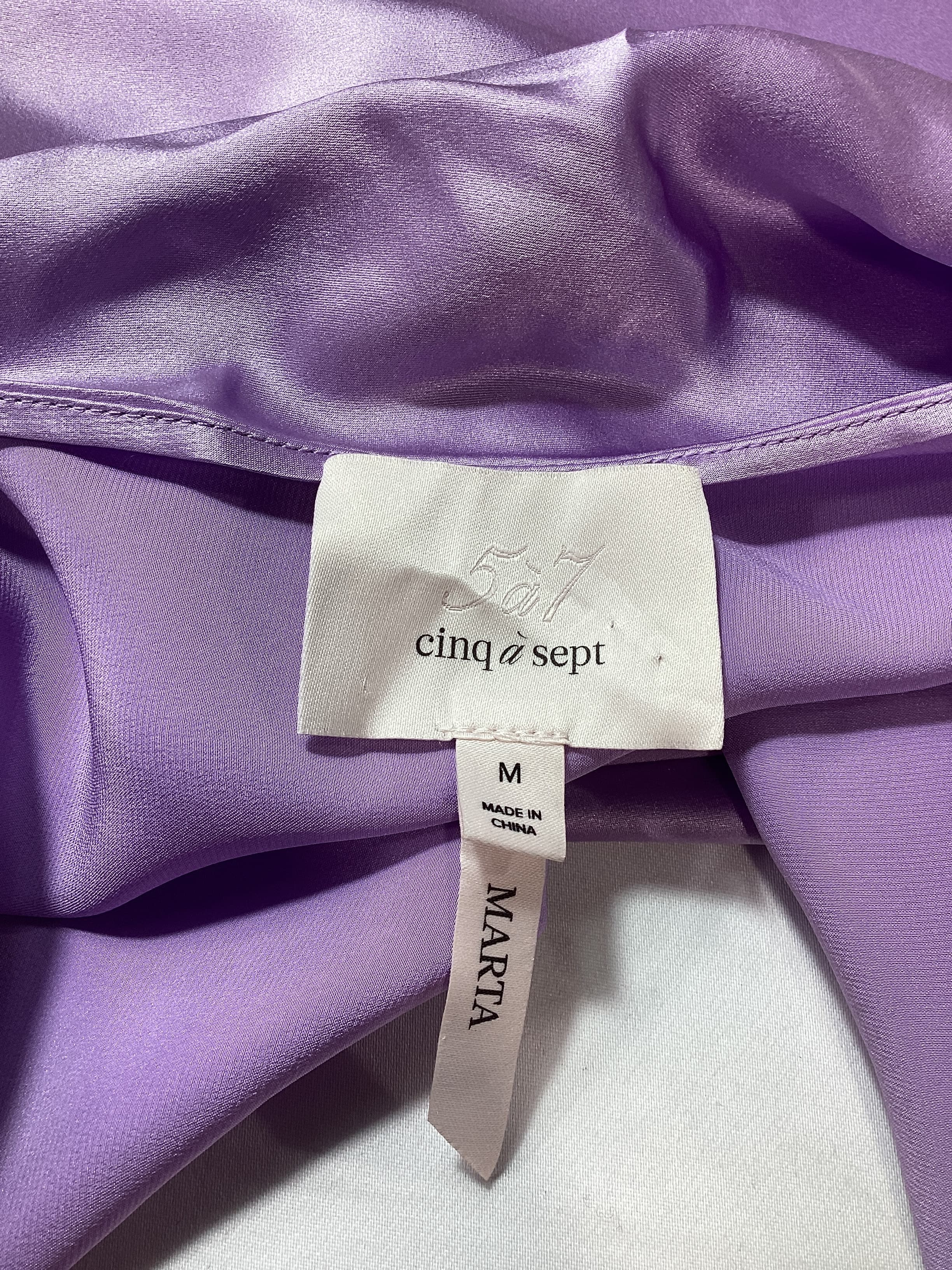 Braided Marta Cami In Lilac Wine - Image 4